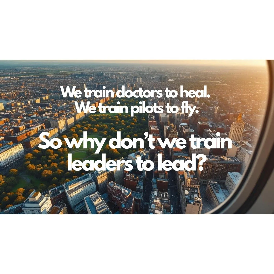 We train doctors to heal.
We train pilots to fly.
So why don&rsquo;t we train leaders to lead?

It&rsquo;s a pattern we have seen far too many times. High performing employees are promoted into a leadership role because they were excellent doers, but