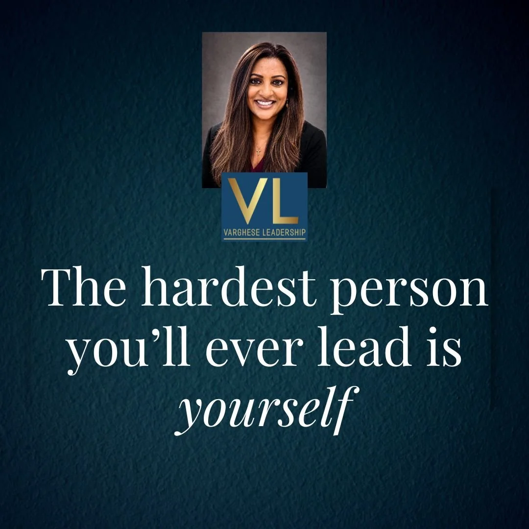 The strongest leaders are always preparing, growing, learning, and building their leadership practice long before the title. 

Personal leadership requires:
&bull; Discipline when motivation fades
&bull; Excellence when no one is watching
&bull; Inte