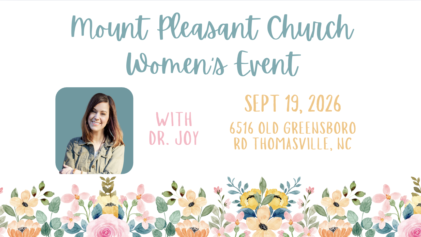 Mount Pleasant Church Event