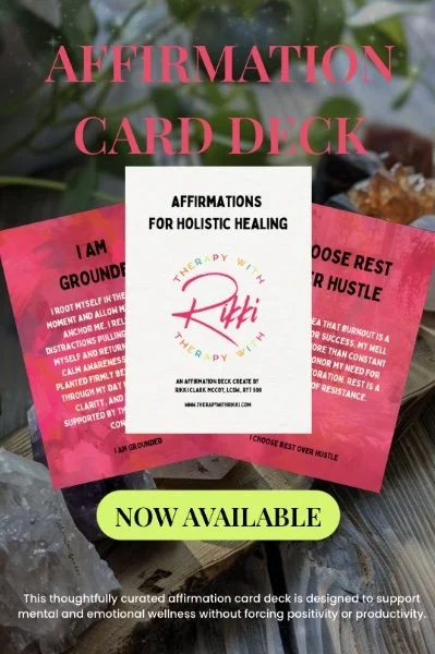 Affirmations for Holistic Healing Card Deck  (Digital Download)