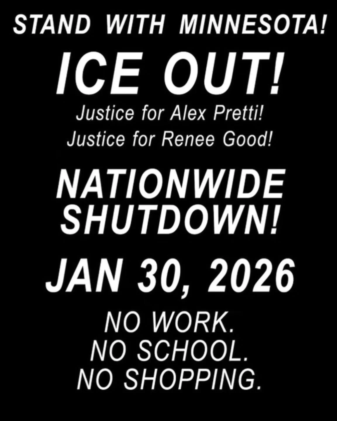Resist the Trump takeover of our democracy! 
#iceout