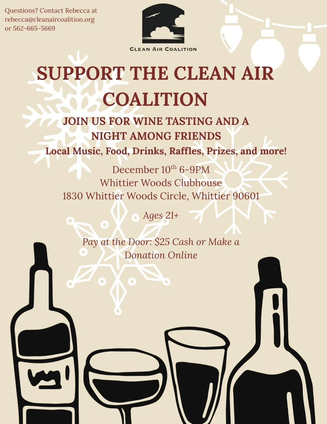 Bring your friends and family for a festive fundraiser that supports your neighborhoods environmental justice organization!