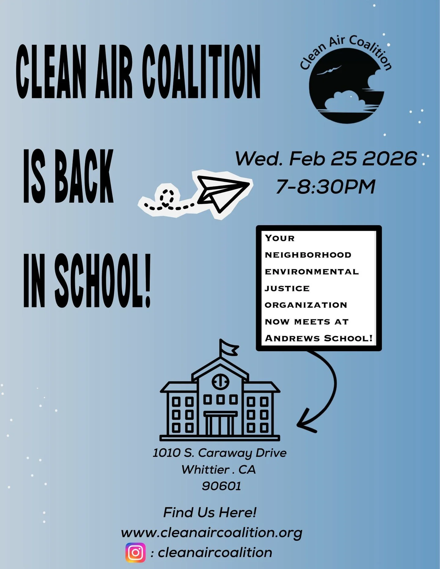 Come Meet Us at Andrews School on Wed. Feb.25. 2026 from 7-8:30PM!