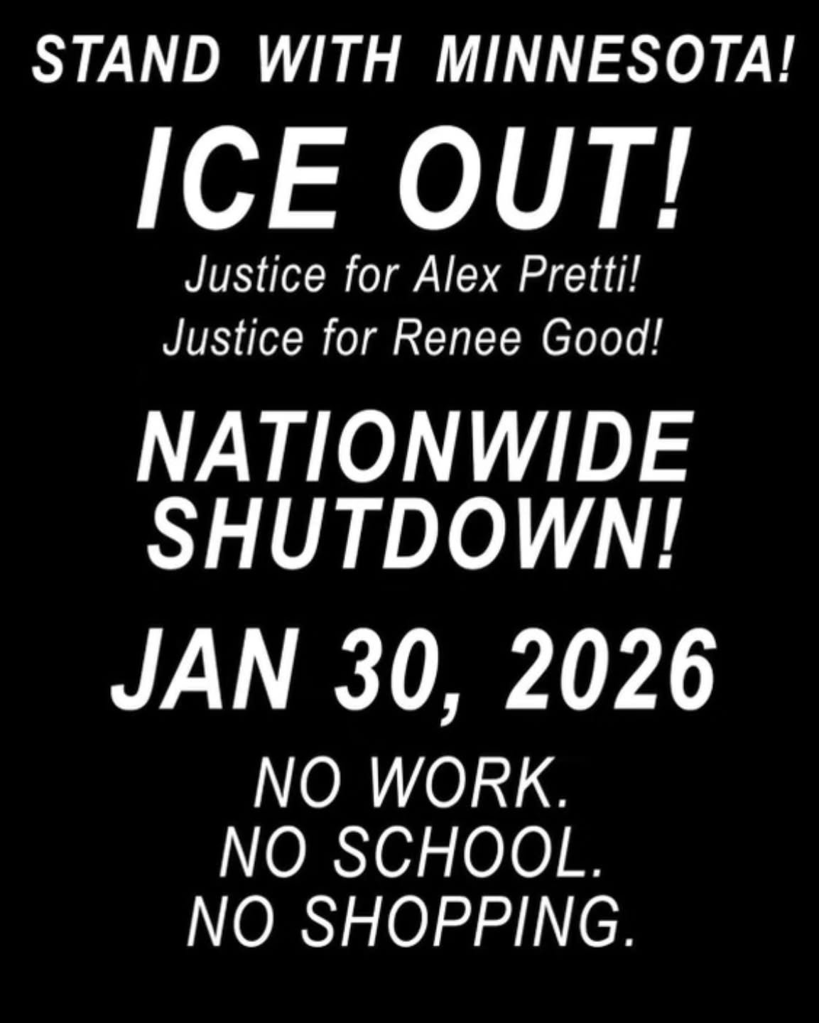 Resist the Trump takeover of our democracy! 
#iceout