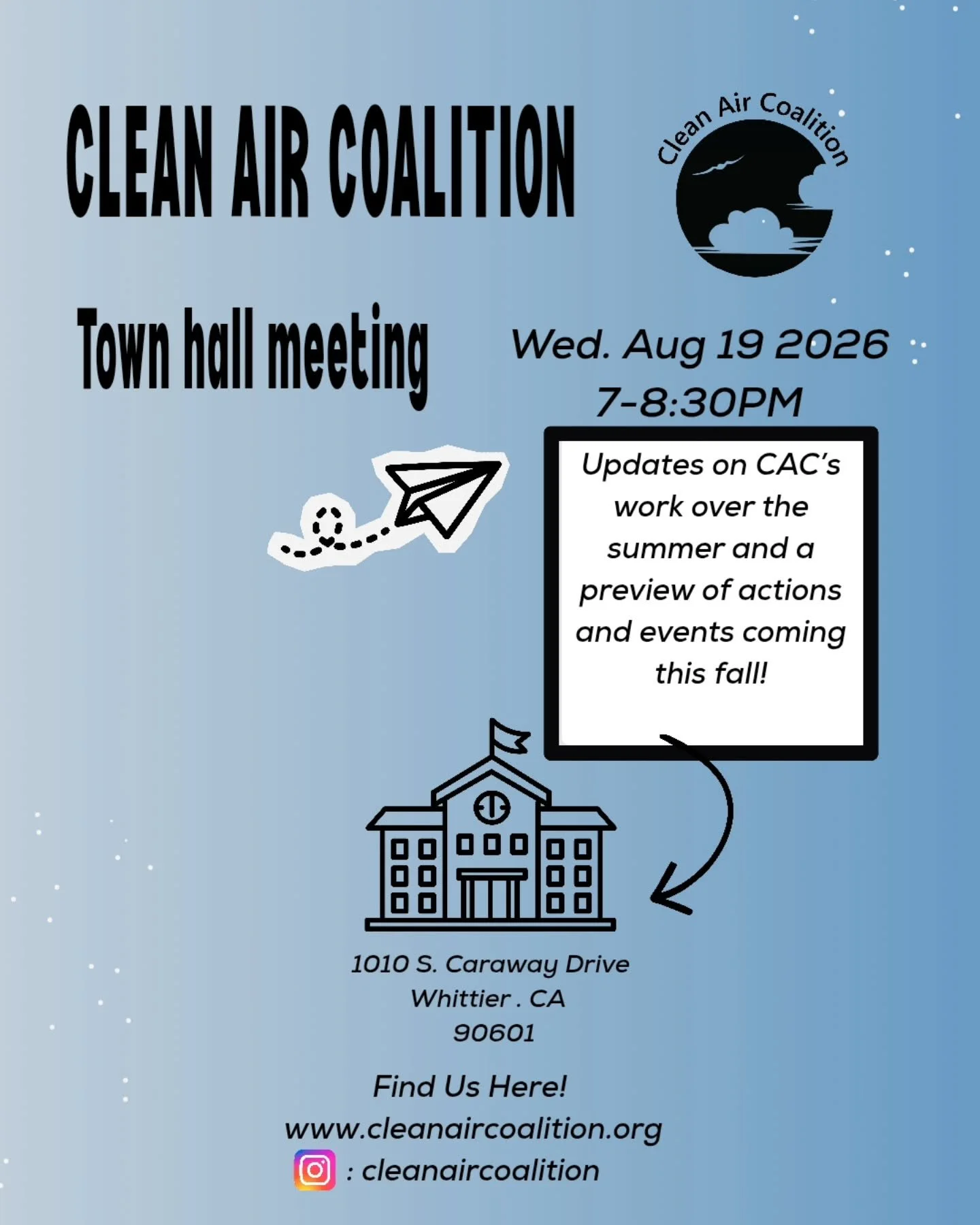 Welcome back to school! We look forward to seeing you again at Andrews! We're ready to continue our work together to protect our communities and strengthen our democracy. We can do this!

#environmentaljustice 
#avocadoheightsvaqueros 
#rsrs7_72
#rsr