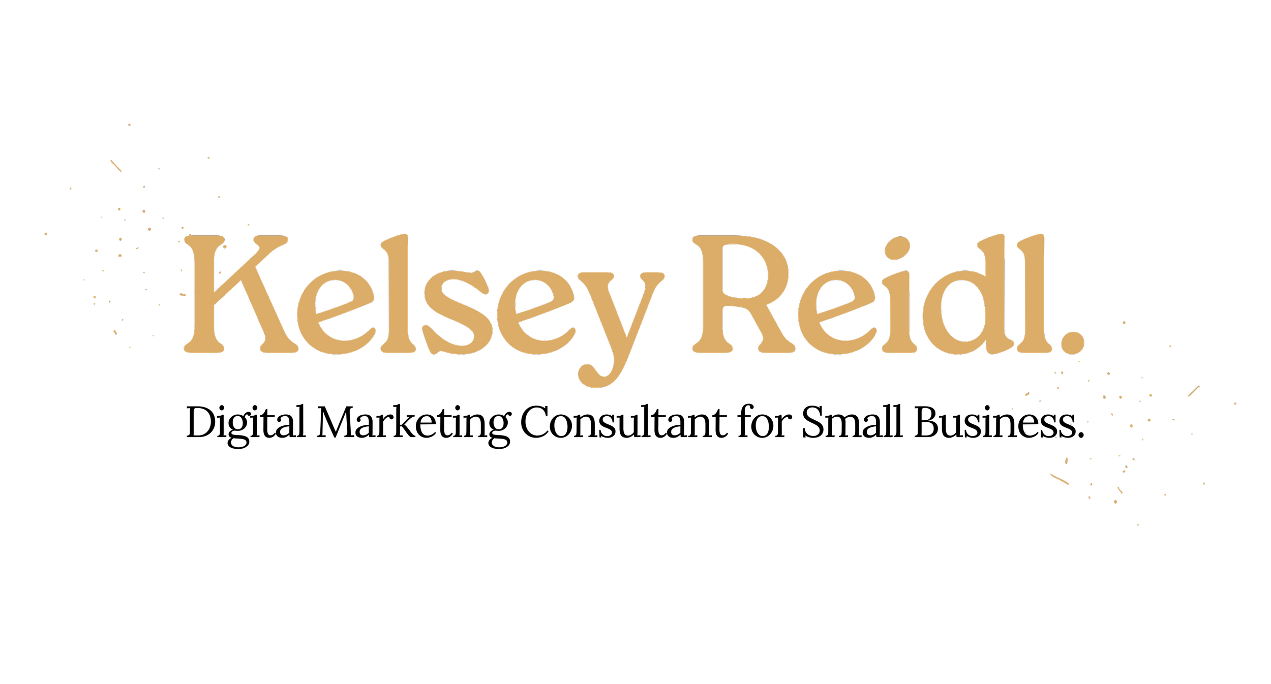 Logo for marketing consultant that trusts Evie Tavares' copywriting in Brantford Ontario.