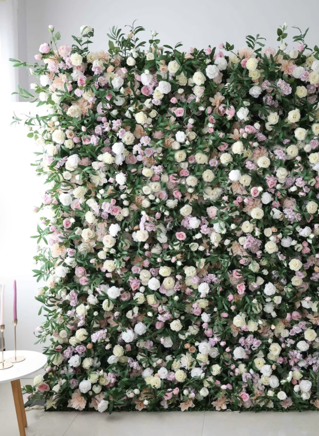 Floral Backdrop 6x6' - $70