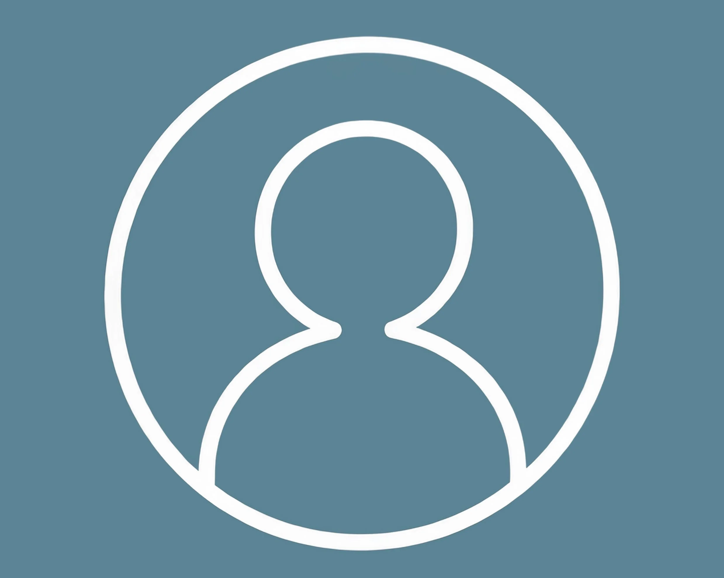 Abstract icon with concentric circles on a teal background.