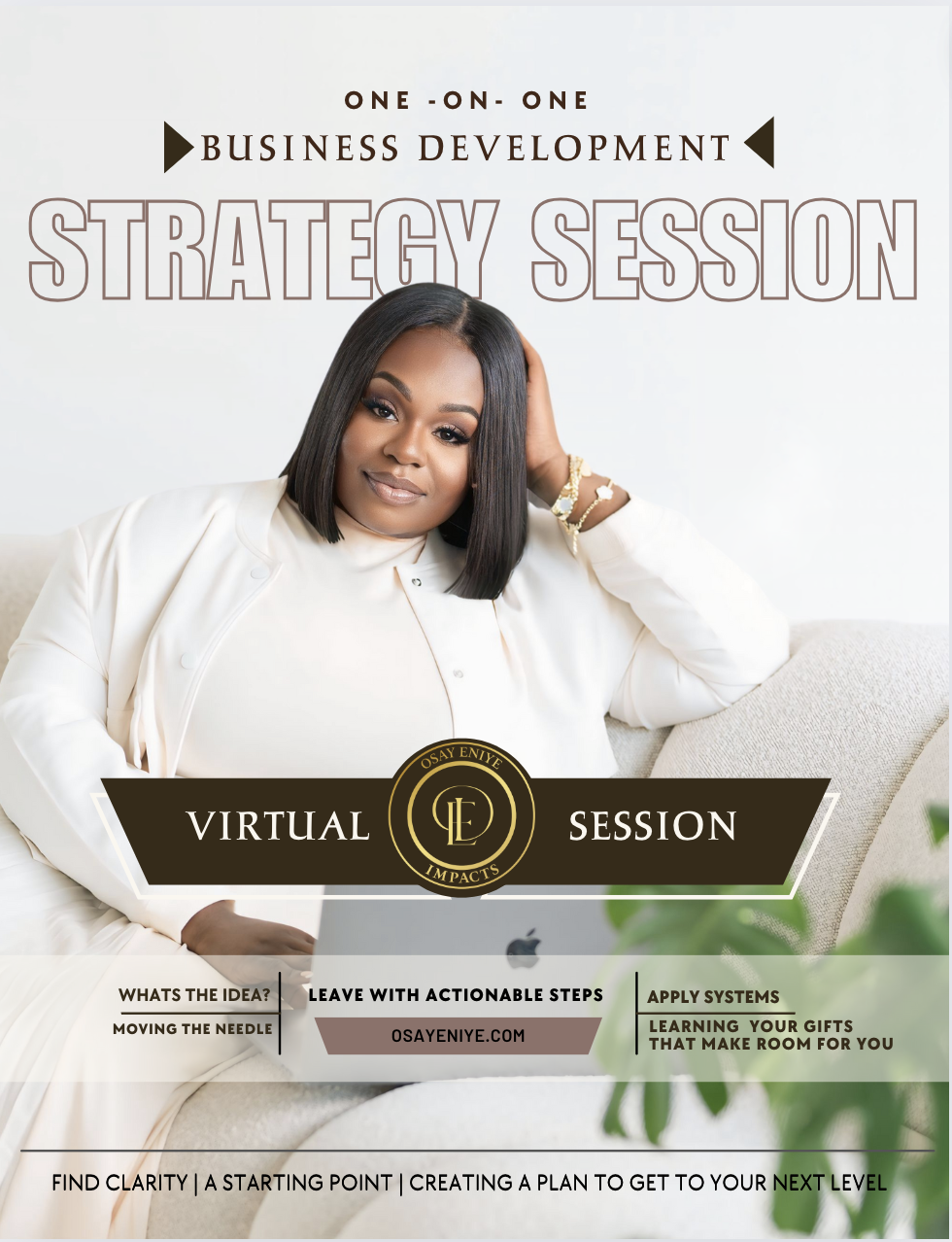 One on One Business Strategy Session