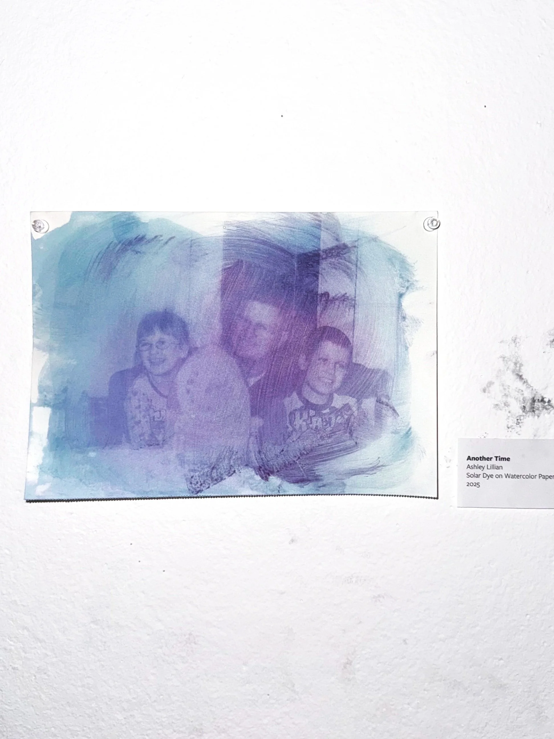 Moments in Time | Solar Print on Watercolor Paper | Fall 2025