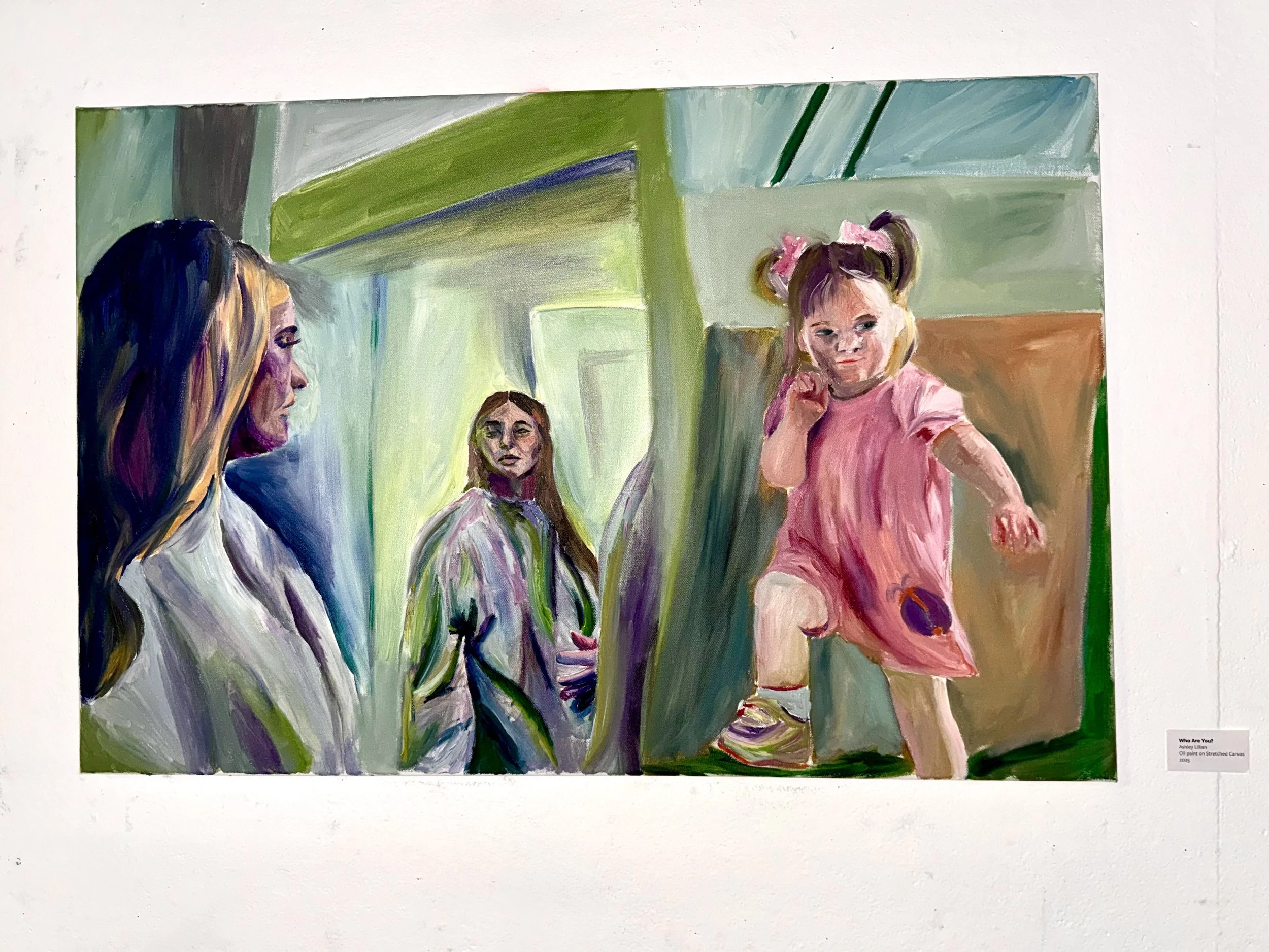 Who Are You? | Oil Paint on Stretched Canvas | Fall 2025