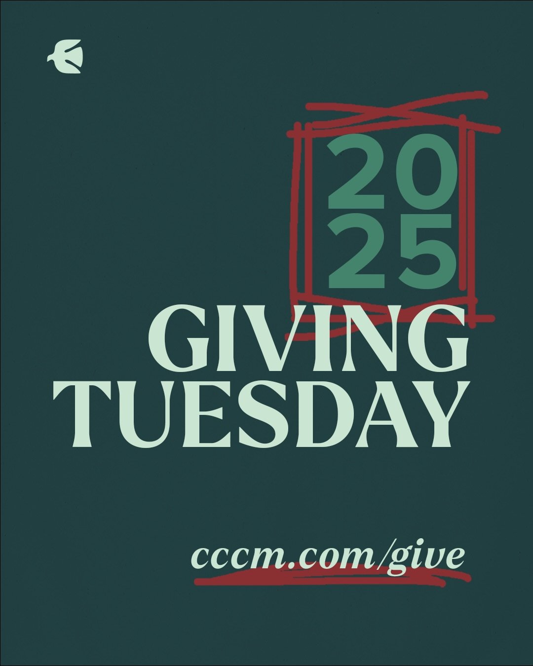 This Giving Tuesday, we want to be a generous community that reflects our generous God. We believe God richly provides us with everything to enjoy. 

As his children, we are formed by him to be rich in good works and ready to share, generously giving