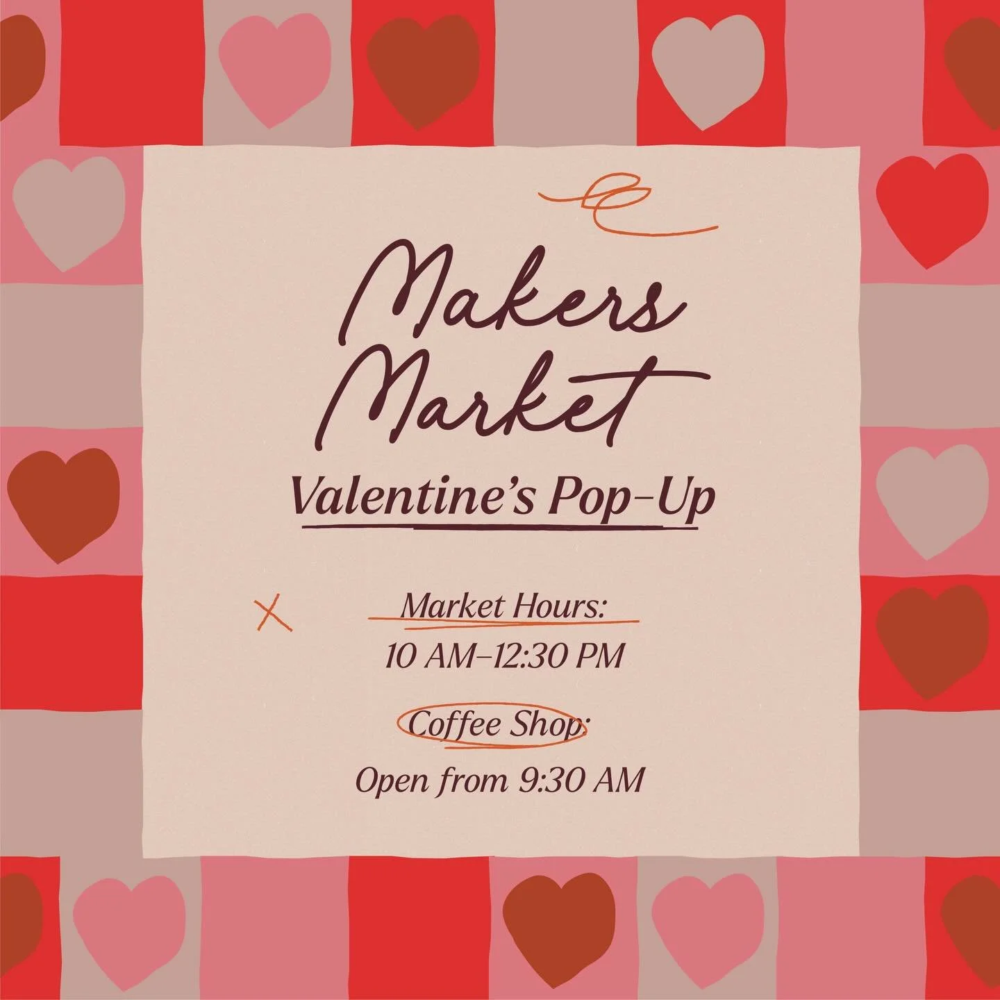 Ladies! Join us THIS Thursday, February 5, for our First Thursday Makers Market! 

Along with a cozy coffee shop pop-up, the Courtyard will be filled with local vendors offering beautiful, handcrafted goods. Take a stroll, enjoy the atmosphere, and p