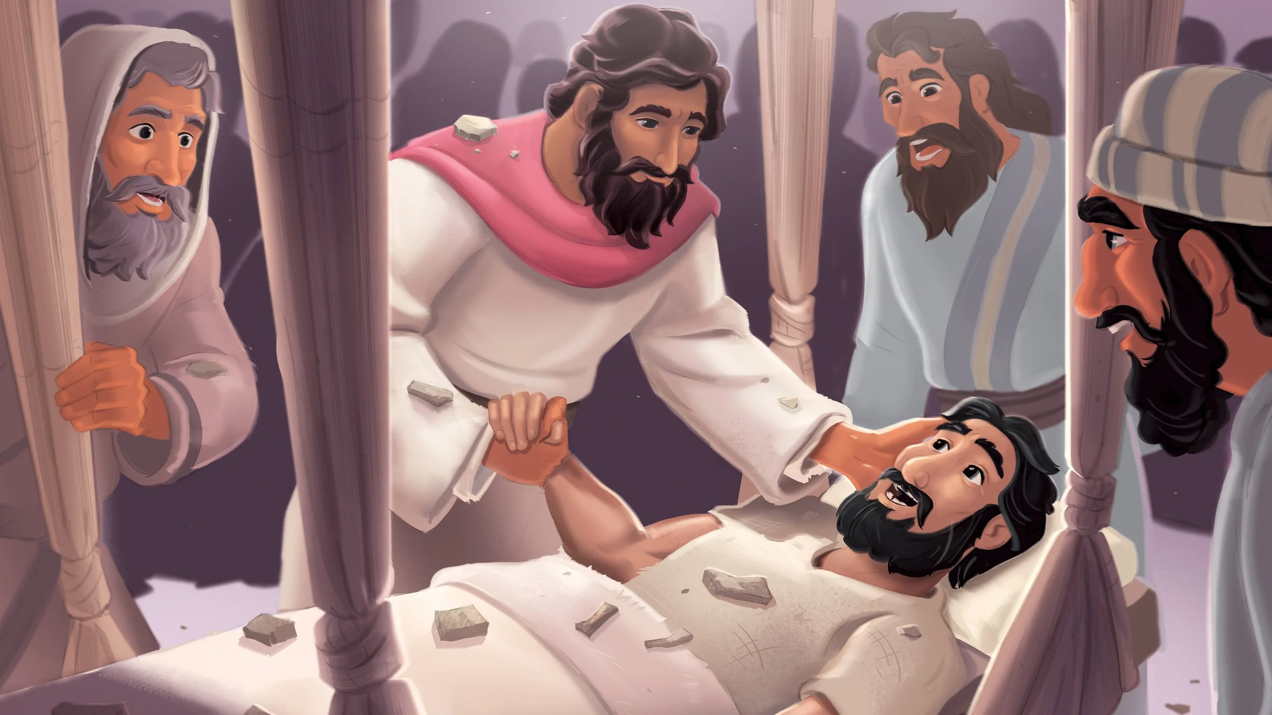 07/05/2026 Jesus Forgives and Heals (Matthew 9; Mark 2; Luke 5)