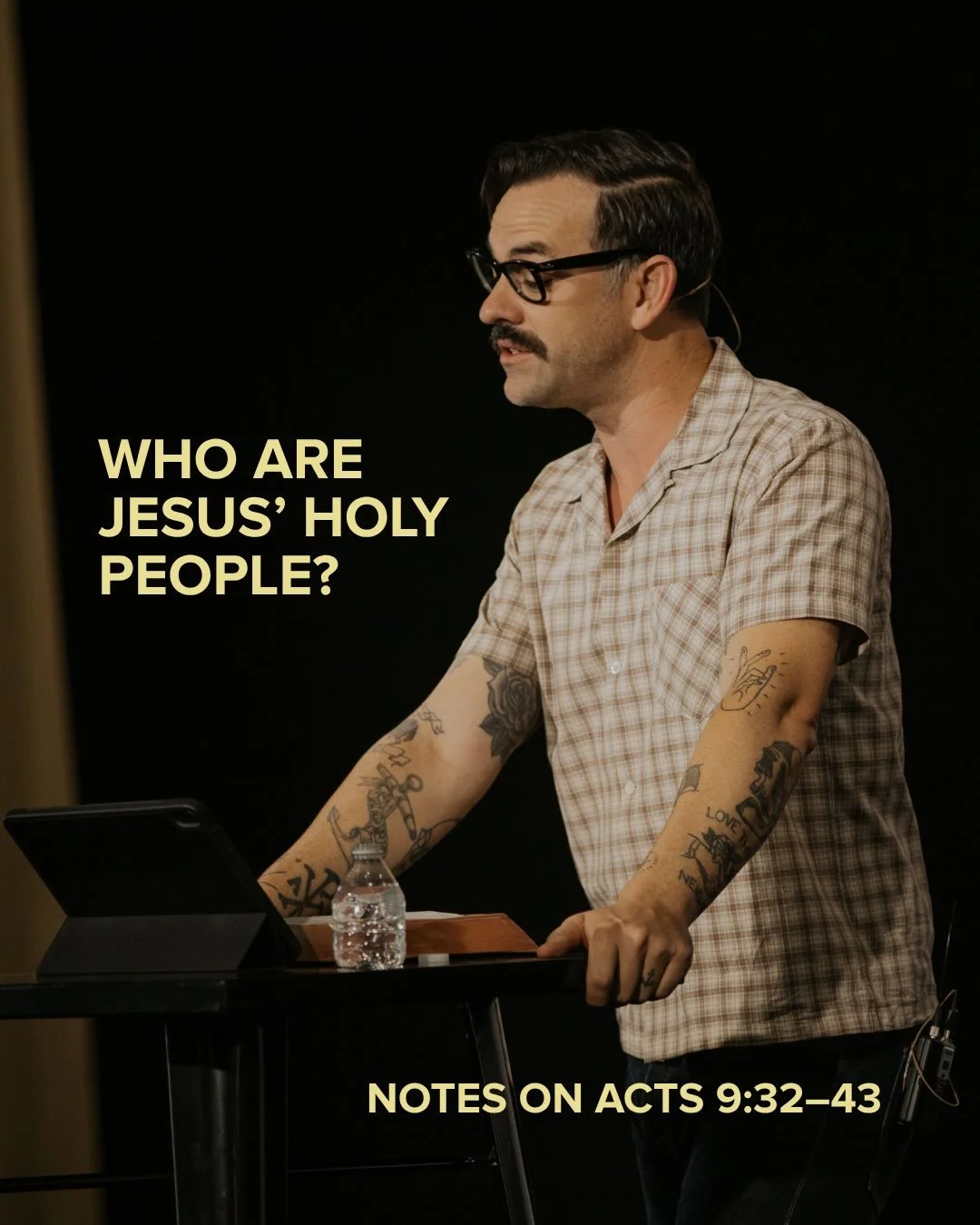 What does it look like when Jesus visits his holy people? Swipe to read notes from Char Brodersen&rsquo;s teaching in Acts 9, and check out the full message at the link in our bio!