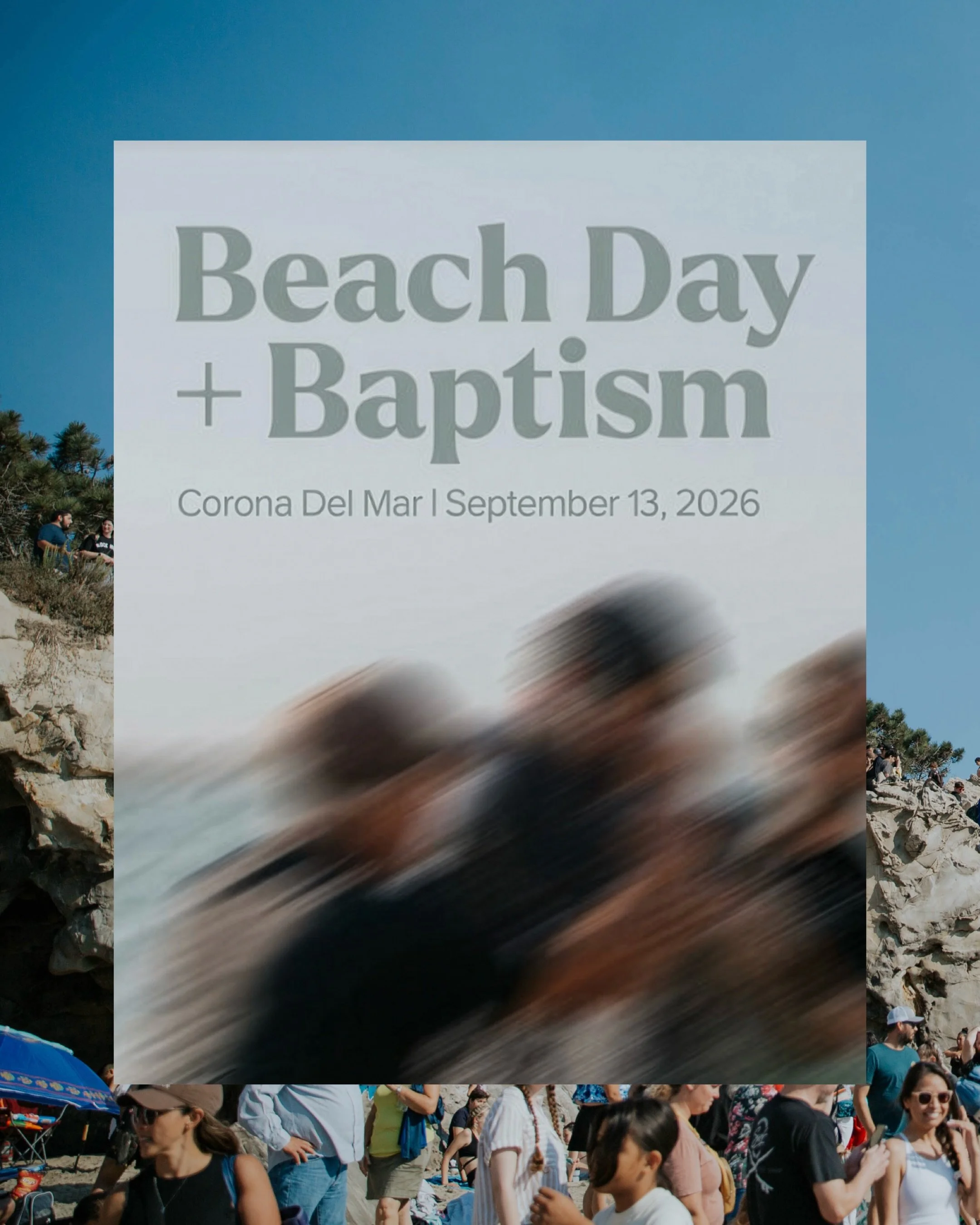 Join us at Corona del Mar State Beach on Sunday, September 13, for a fun afternoon at the sea!

We&rsquo;ll have pizza, drinks, and s&rsquo;mores ready to go. Bring your beach chairs, shade, and everything you need for a relaxing beach day, and come 