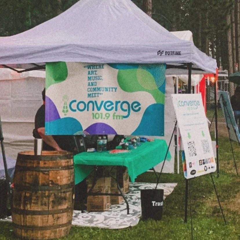 Another beautiful @blueoxmusicfestival in the books!

Thank you to all our volunteers who helped us keep the booth staffed throughout.

Thank you to everyone who visited us to say hello, share kind words about the station, and to all who participated