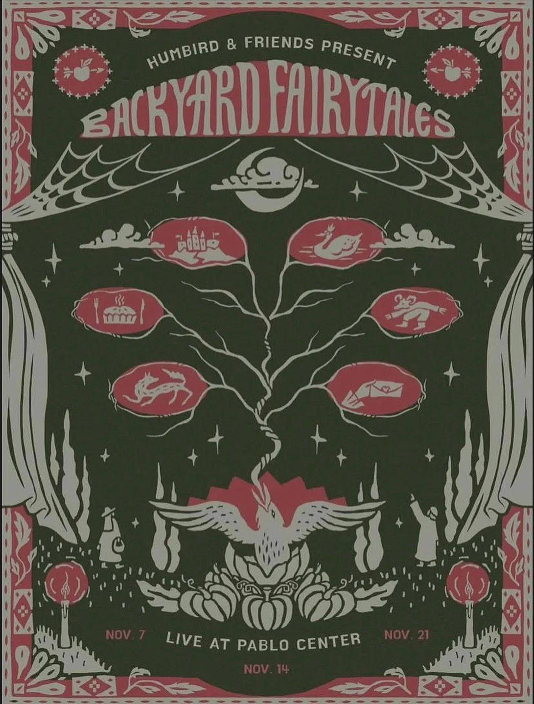 The @humbirdhumbird residency kicks off tonight at @pablocenter, the first show in the newly reimagined Robert Manz Green Room!

This will be an exciting and unique series featuring one of EC&rsquo;s own + a variety of friends &amp; special guests.

