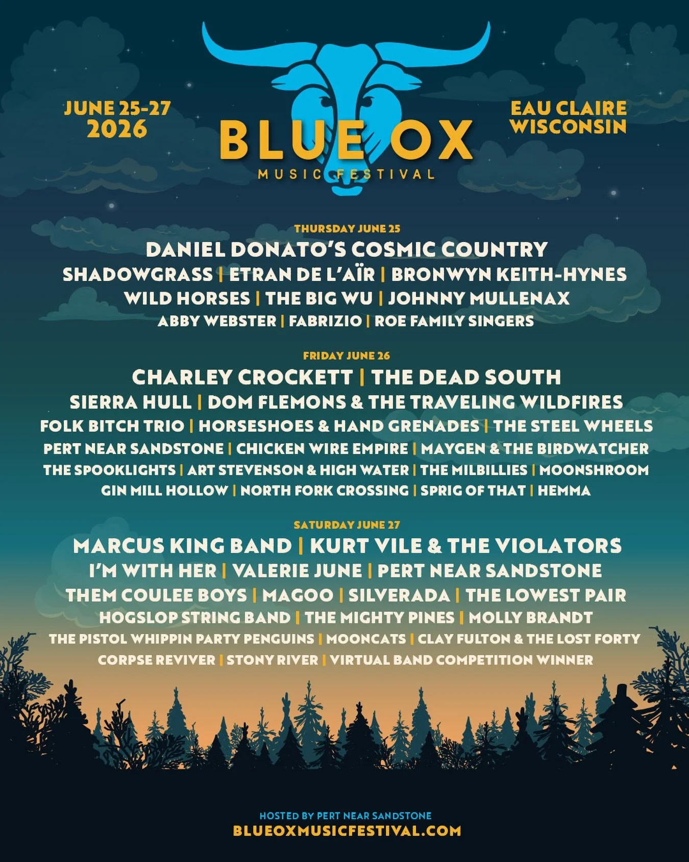 We&rsquo;re so looking forward to another weekend in The Pines!

Keep it tuned to Converge 101.9 FM all spring long for lots of @blueoxmusicfestival coverage as we highlight this year&rsquo;s lineup in our regular playlists as well as with some upcom