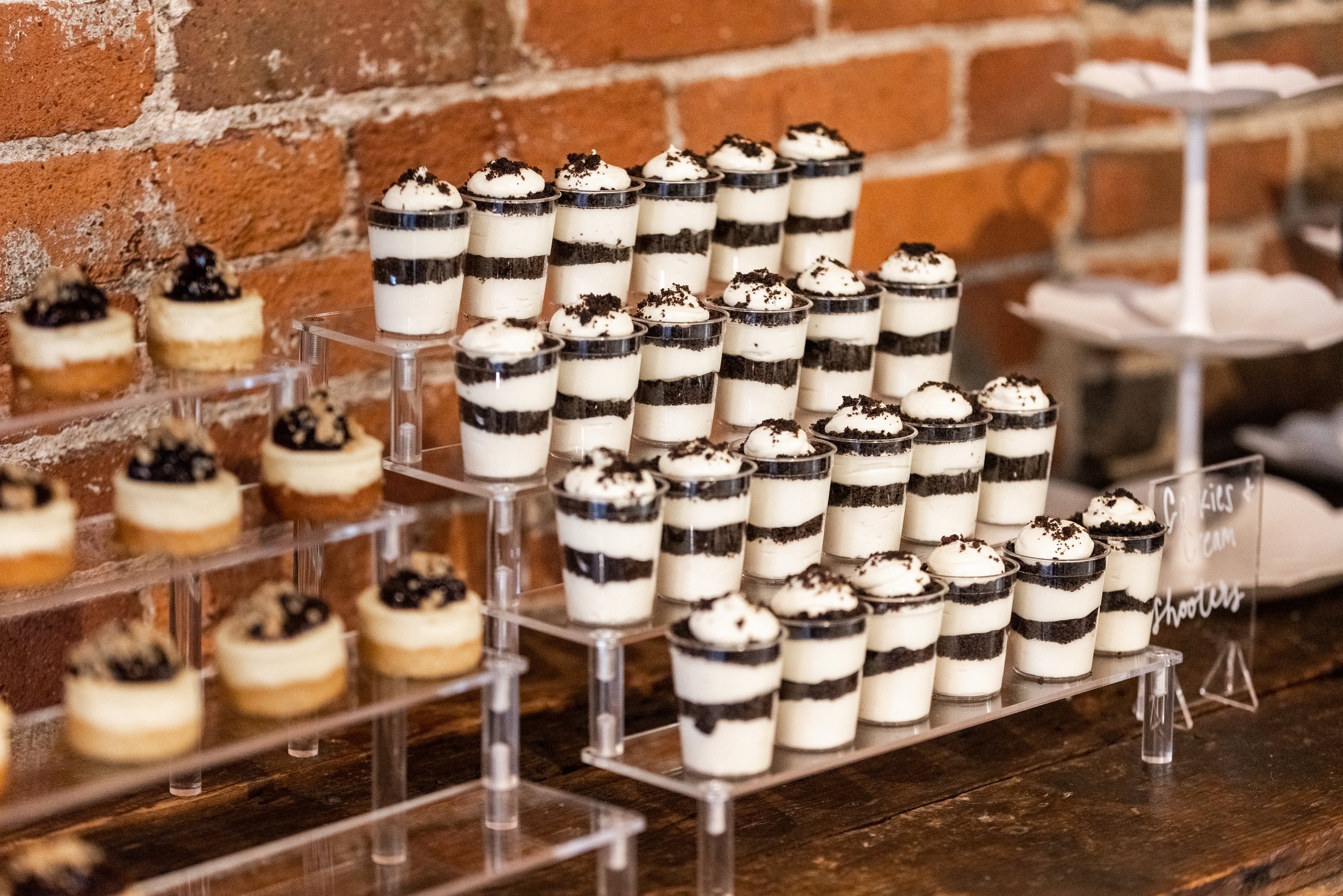 Custom selection of desserts