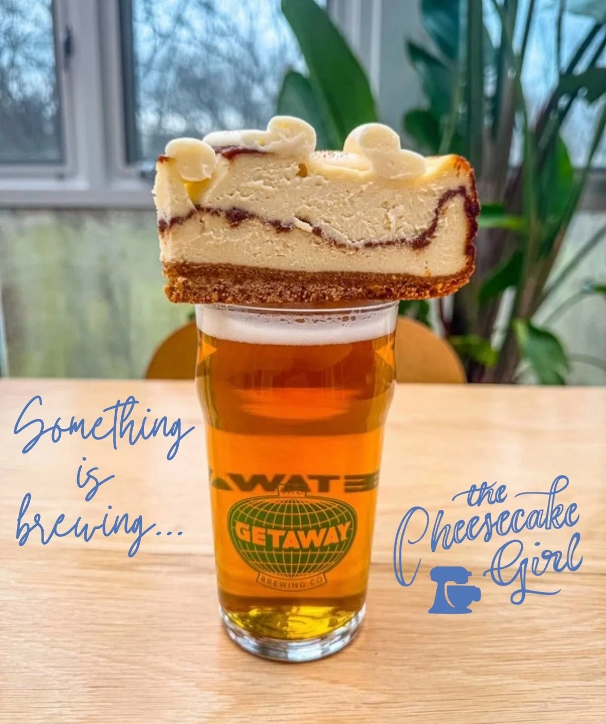 Something is Brewing in Dublin&hellip; We&rsquo;re so excited to announce our new partnership with Getaway Brewing 🍻 You can now select Getaway Brewing (Dublin) as a pick-up location when placing your custom cheesecake order on our website! 
Pair yo