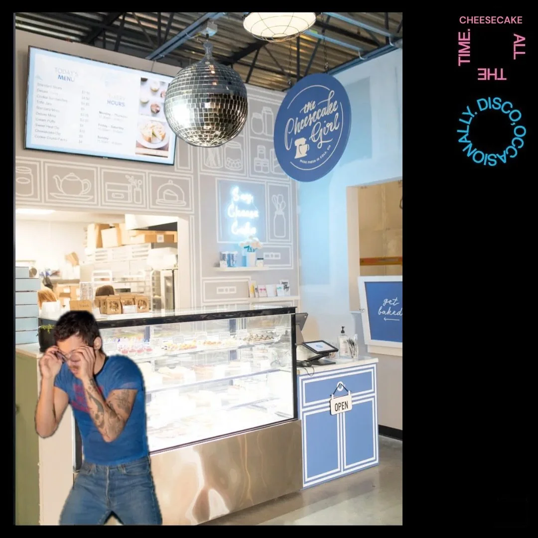 Cheesecake all the time, Disco occasionally🪩
Harry says treat yourself 🥳

Hilliard open 11-9
Budd open 11-9
Wexner open 9-4