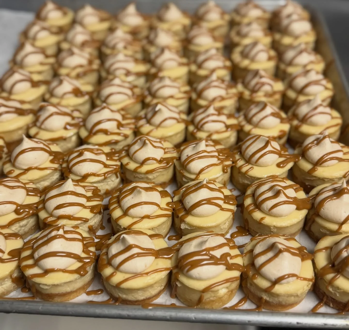 Biscoffee☕️🍰🤏🏻 cheesecake madness winner from 2023 coming back - shortbread crust, espresso cheesecake, topped with cookie butter buttercream &amp; a cookie butter drizzle! Available at all locations! Have you submitted a cheesecake madness flavor