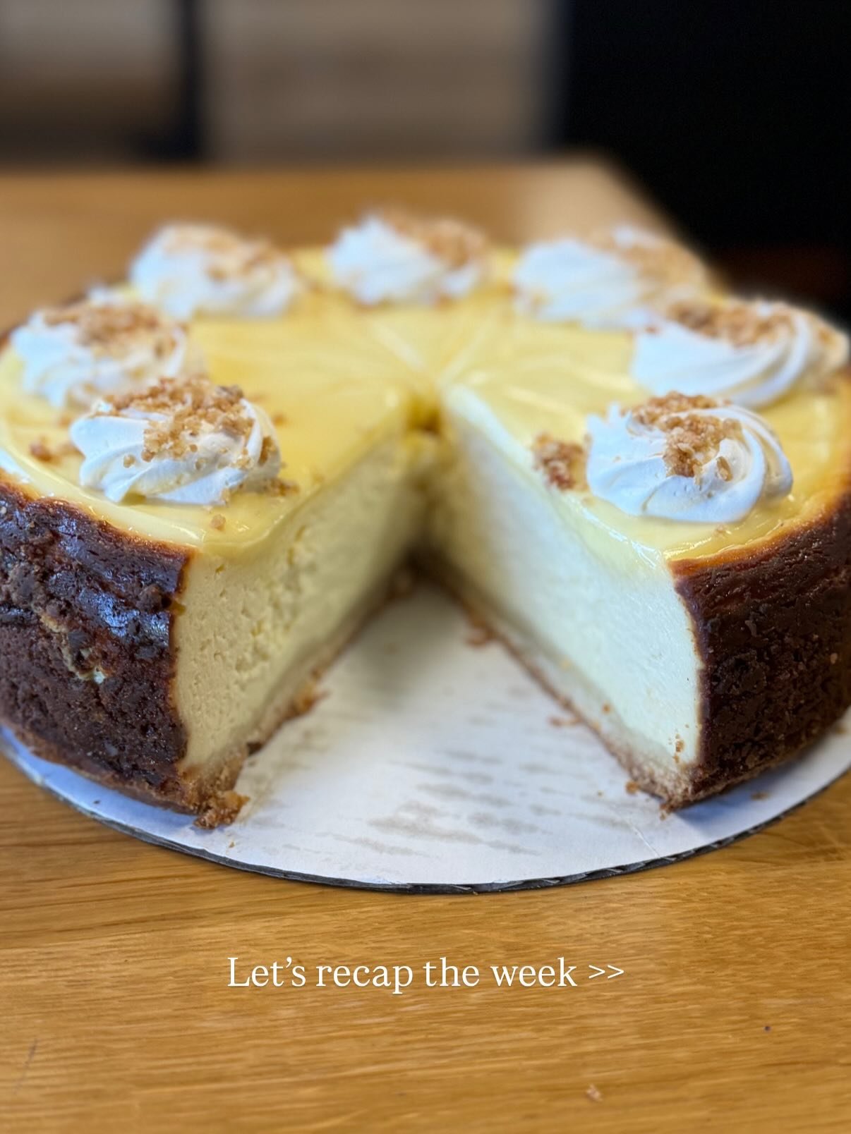 Weekly recap📚🍰🐶