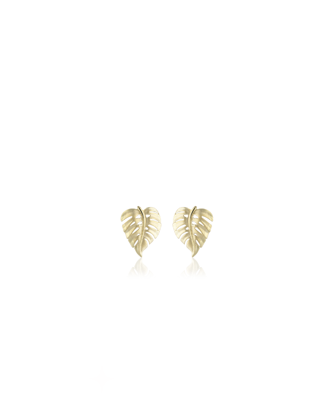 Monstera Vine Stud Earrings