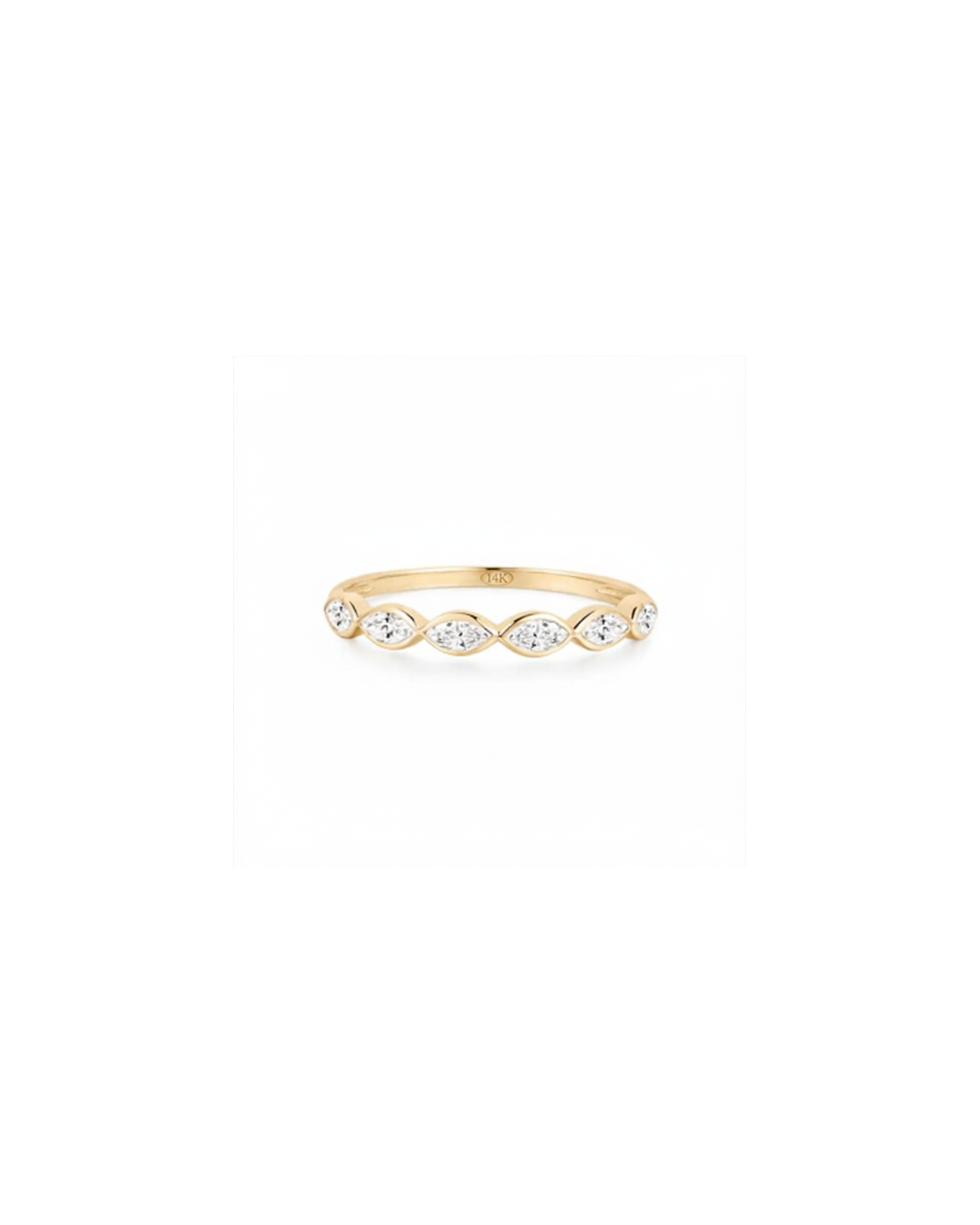 LAB DIAMOND MARQUISE CLASSIC RING