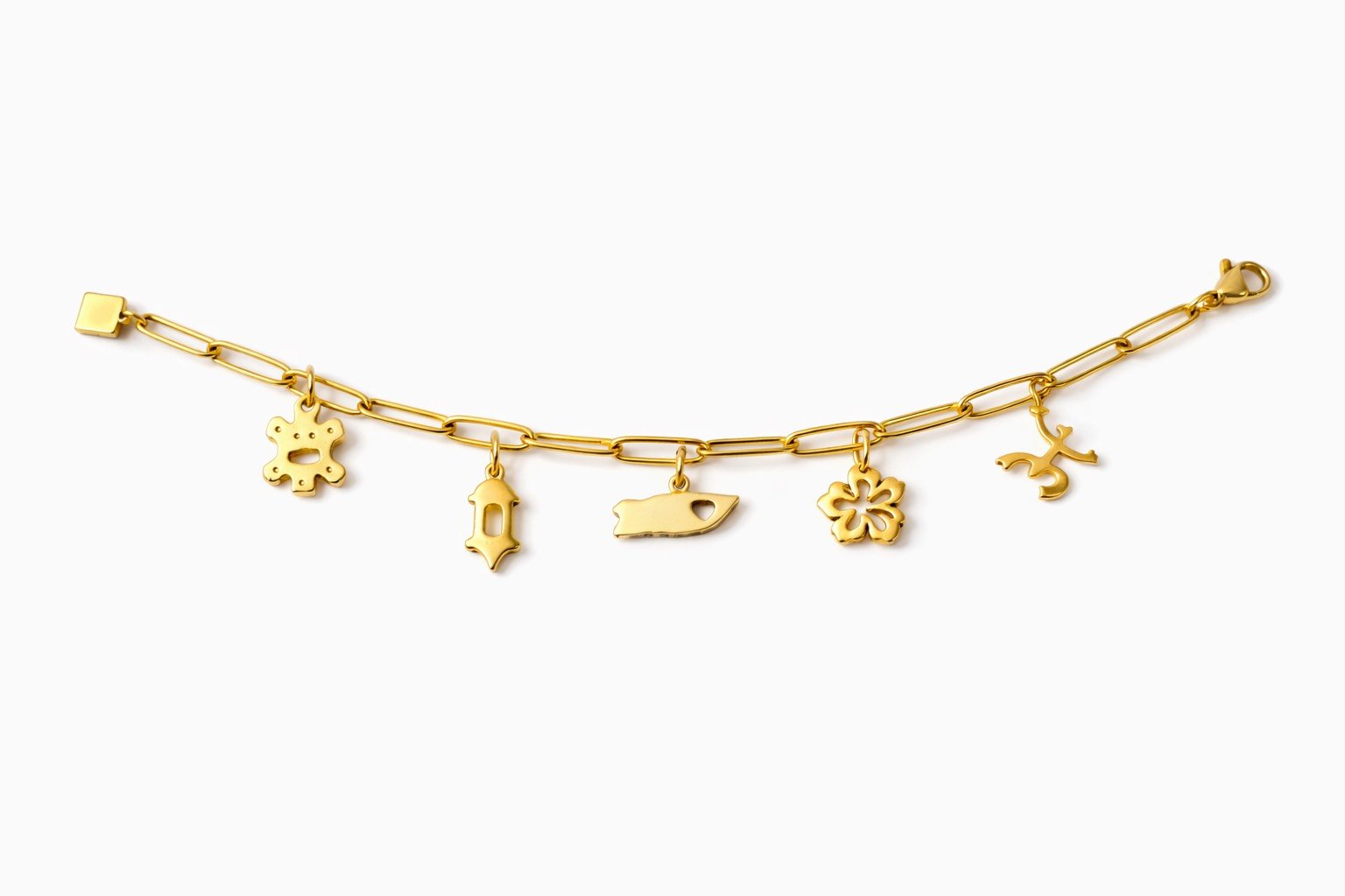 Puerto Rico Charm Bracelet
