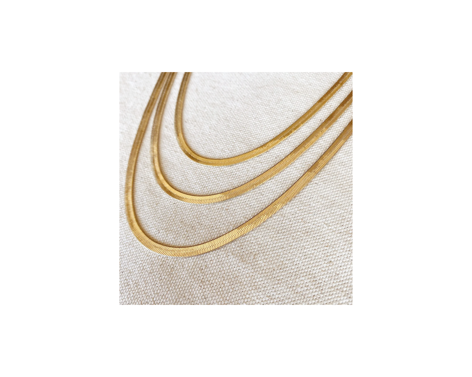 4mm Herringbone Chain