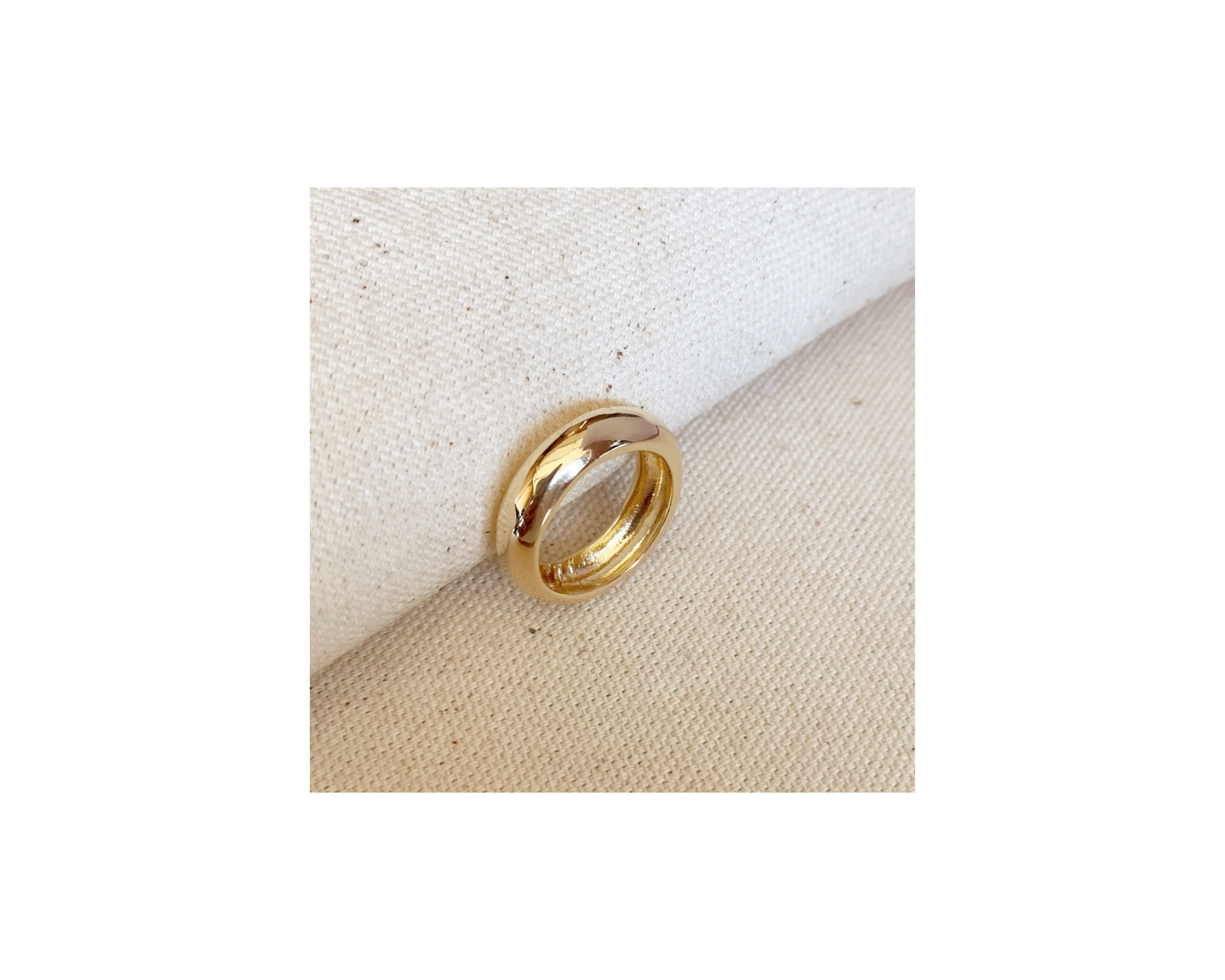 Chunky Rounded Band Ring