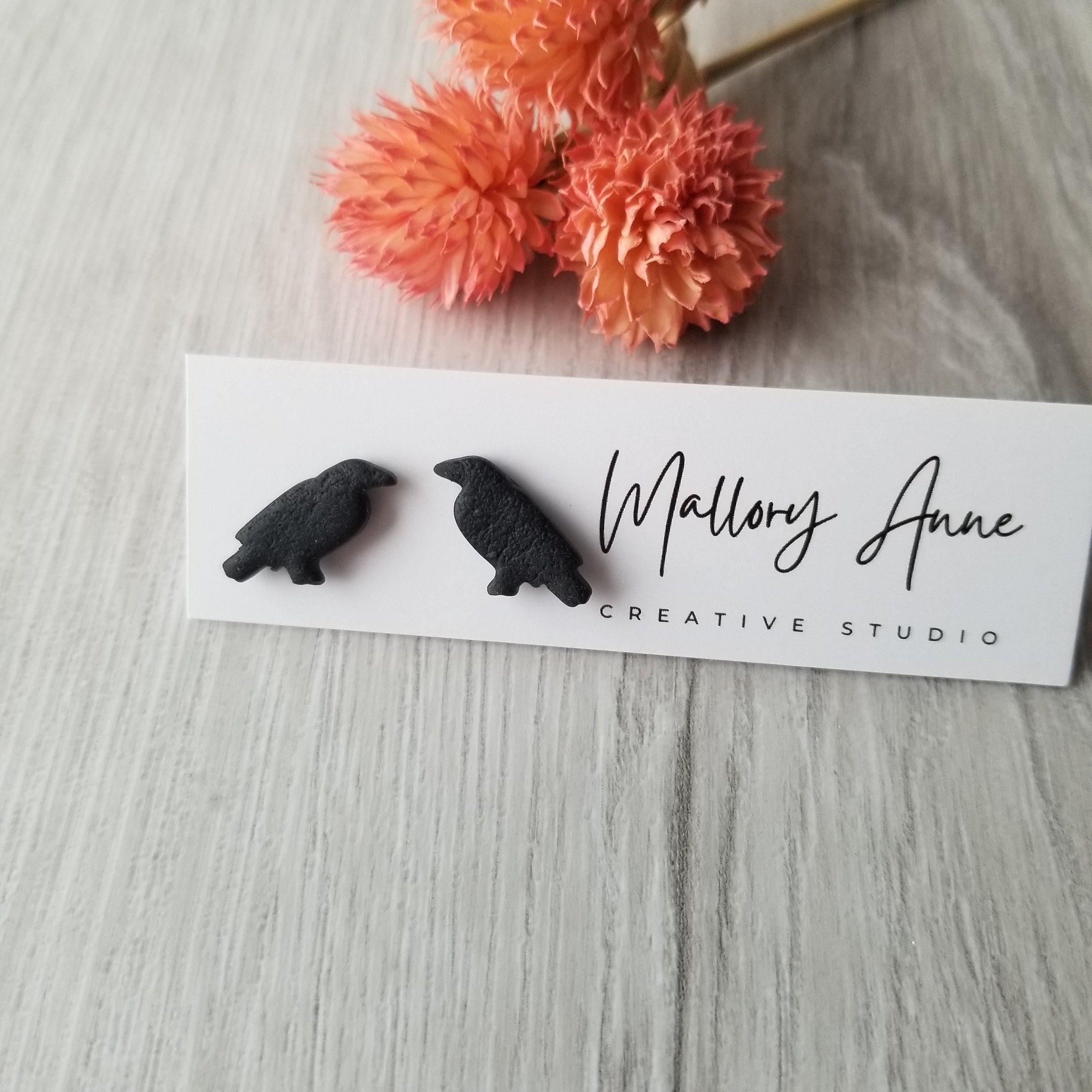 Black Raven Stud (Small)