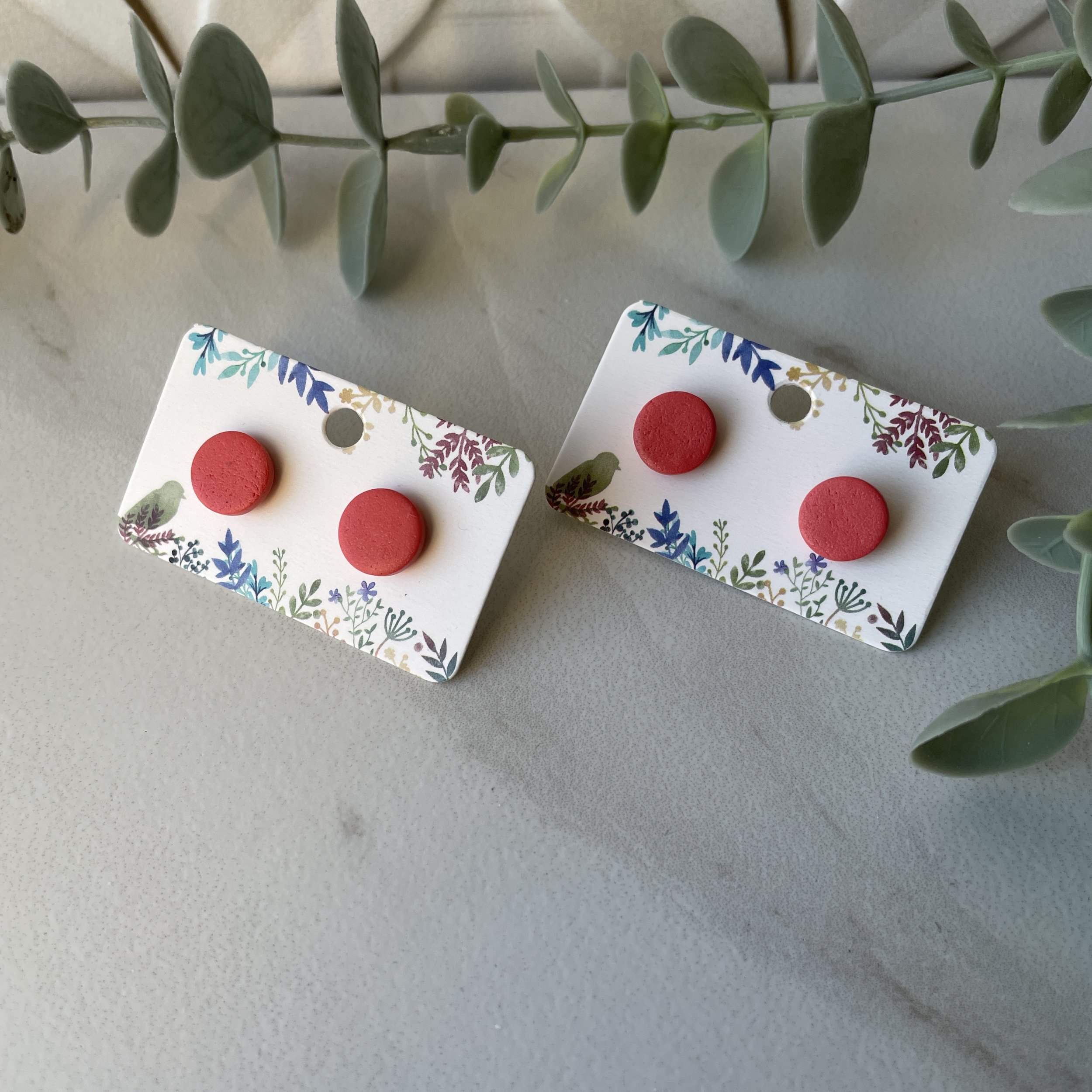Coral Studs