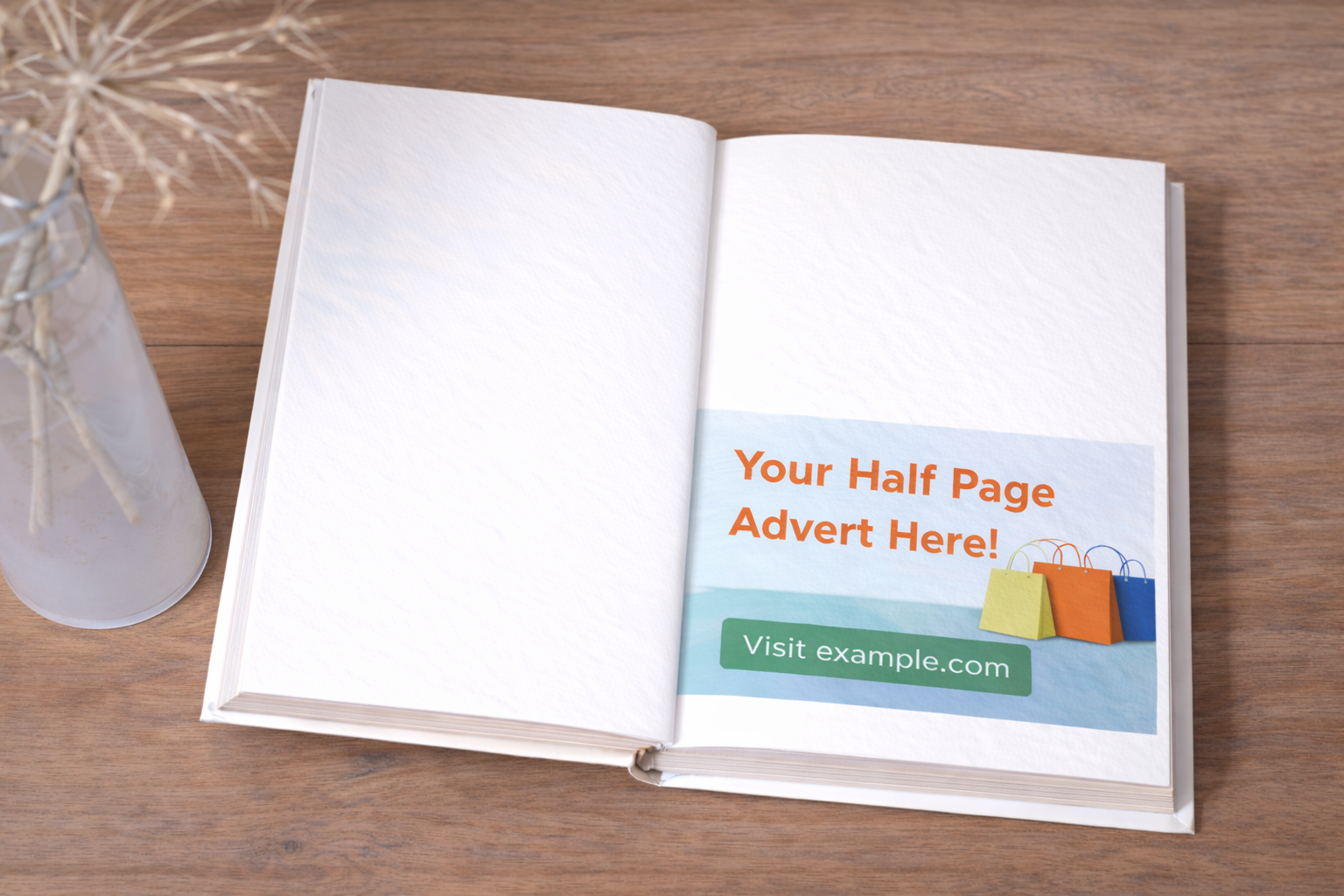 Inside Cover (Half Page)