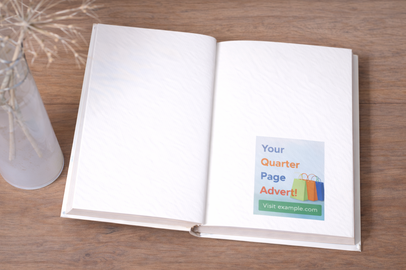 Inside Cover (Quarter Page)