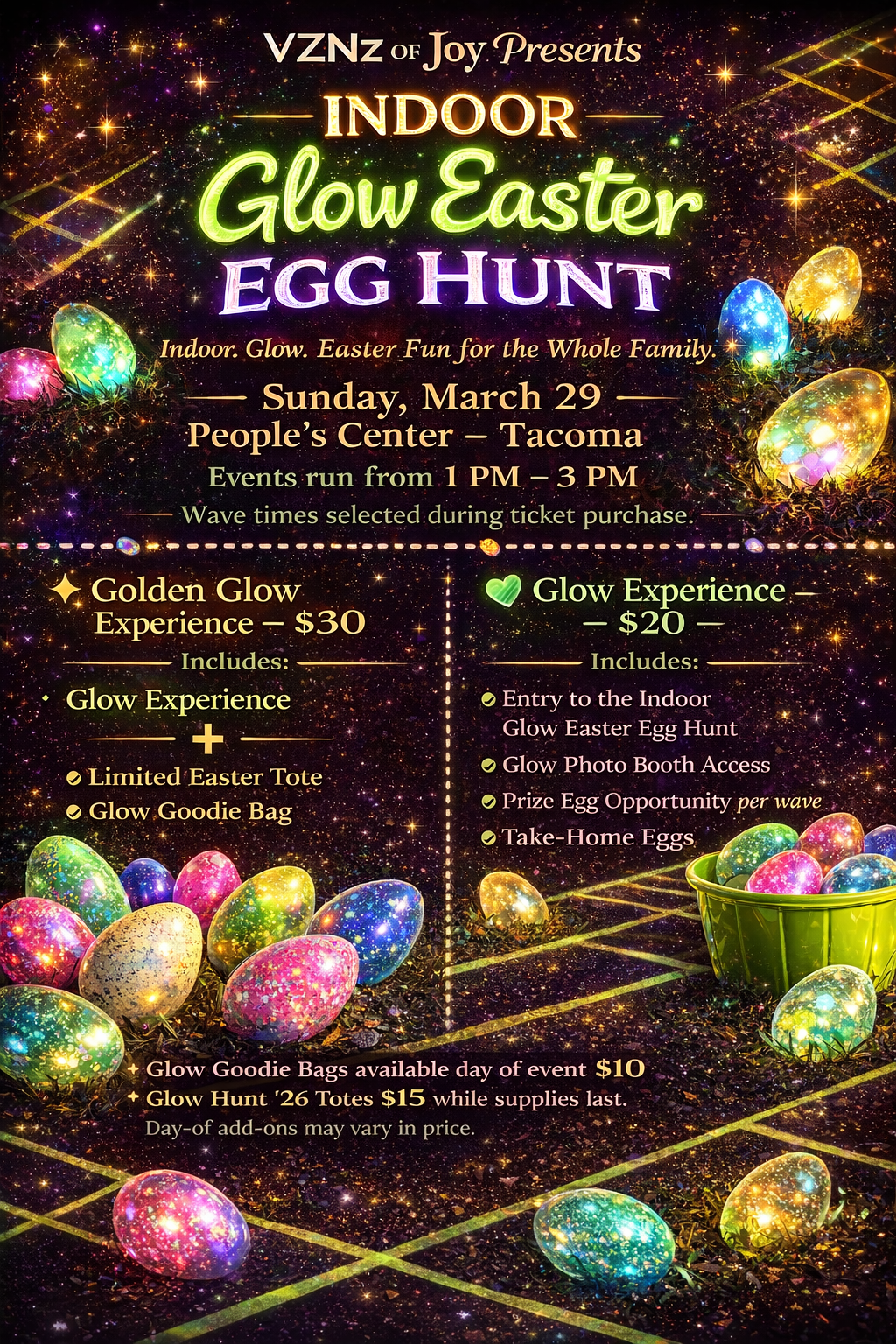 Easter GLOW Egg Hunt 