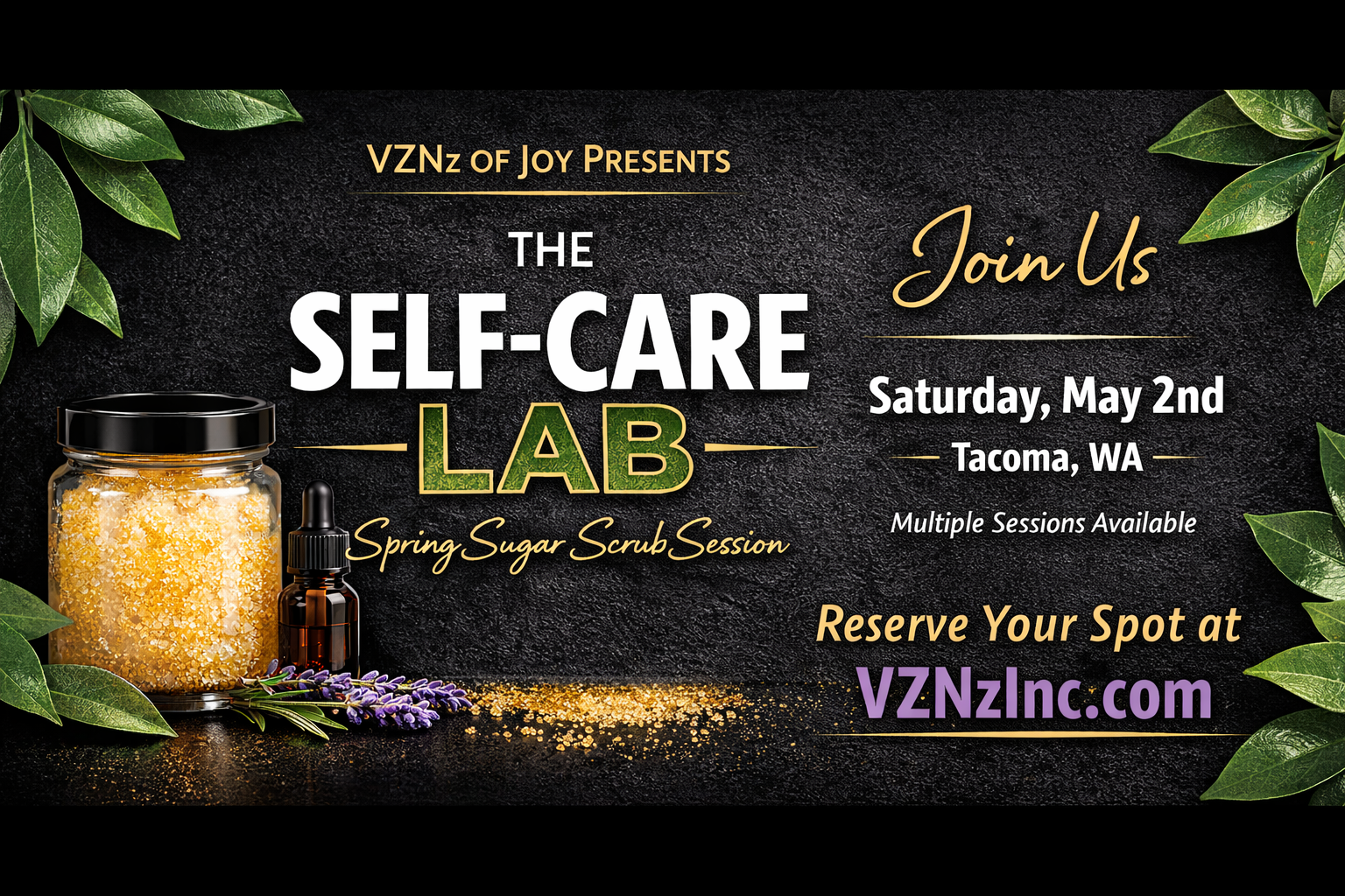 The Self-Care Lab: Spring Sugar Scrub Session
