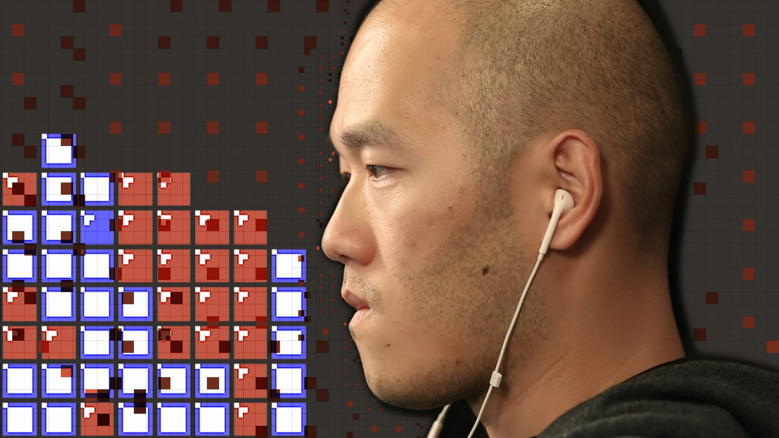 Harry Hong competes.