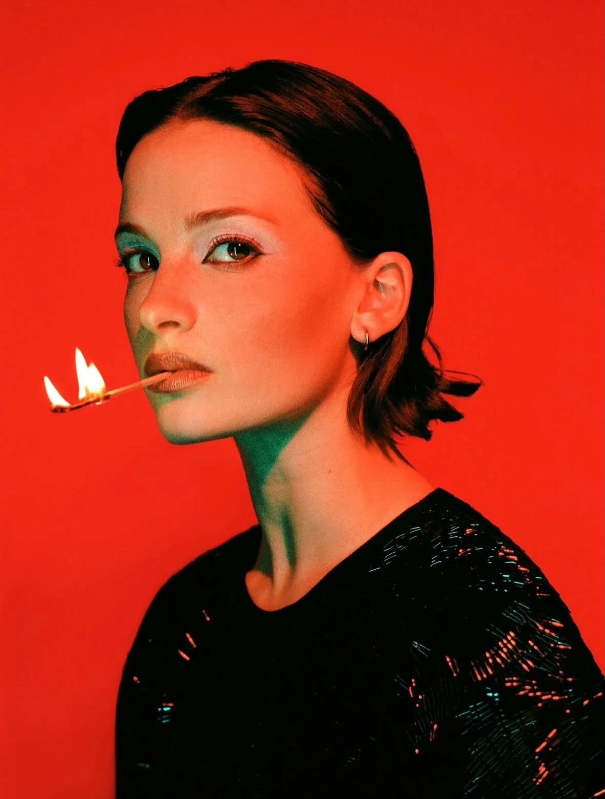 Soft power, bold beauty.

&bull;&bull;&bull;
#repost

@camilleyolaine &hearts;️🩷💙
Photo @gaelleleroyerphotography
HMUA @lehonye
Stylisme @billieboutique