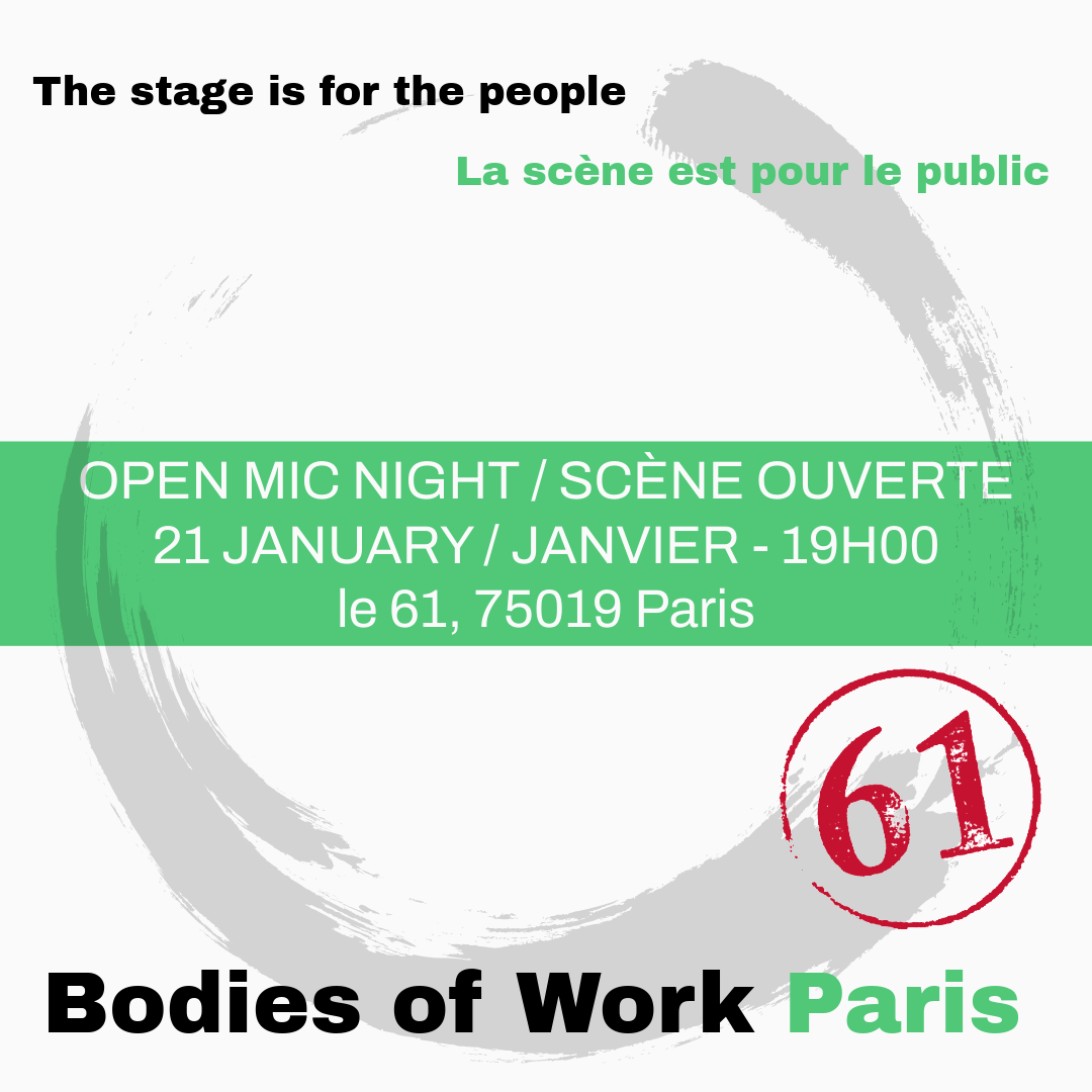 Open mic / scène ouverte