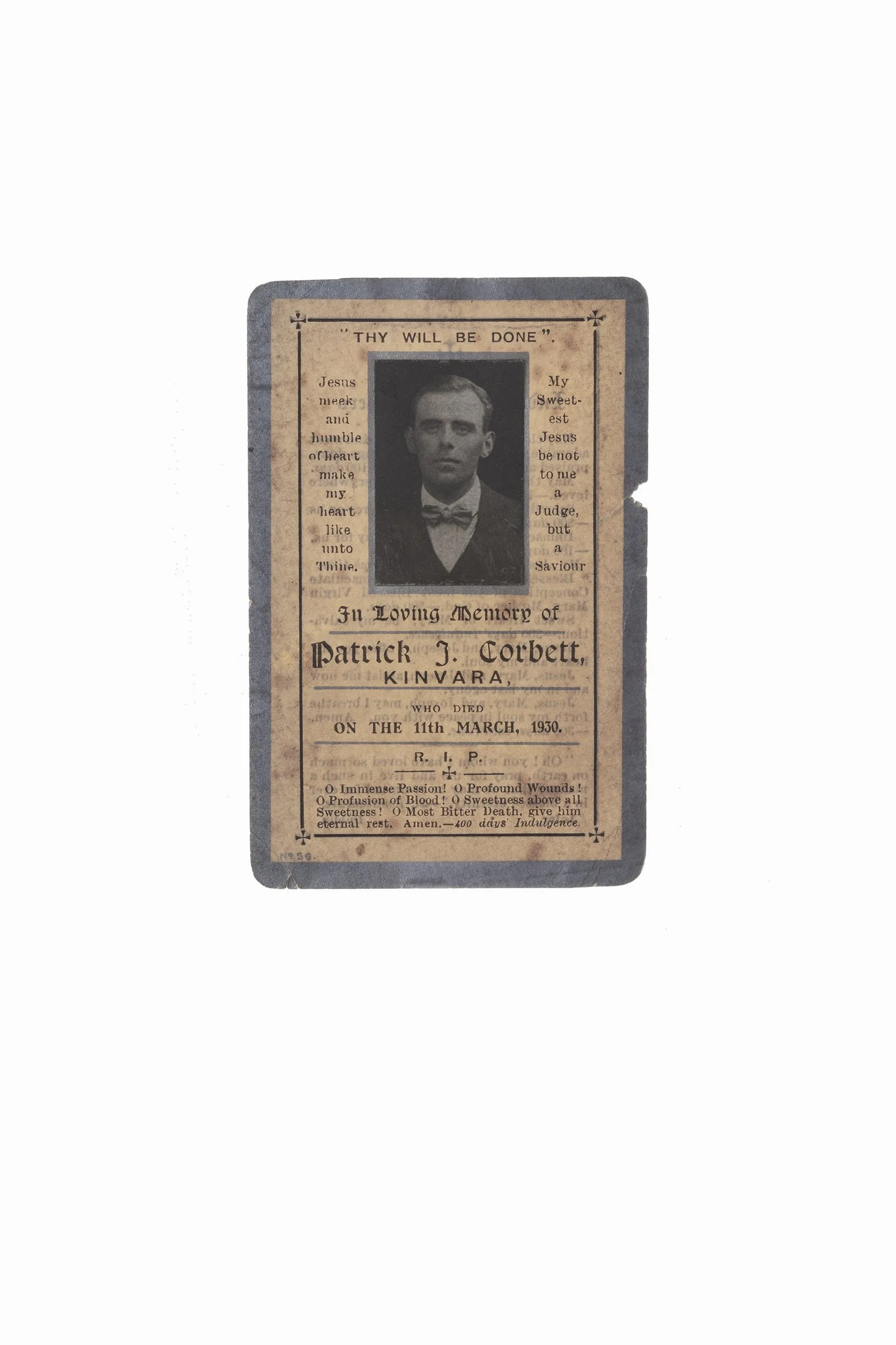 OBITUARY CARD - FATHER