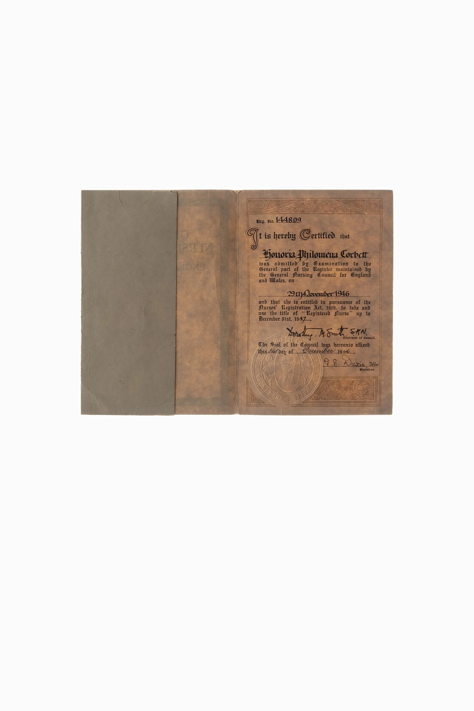 NURSE CERTIFICATE
