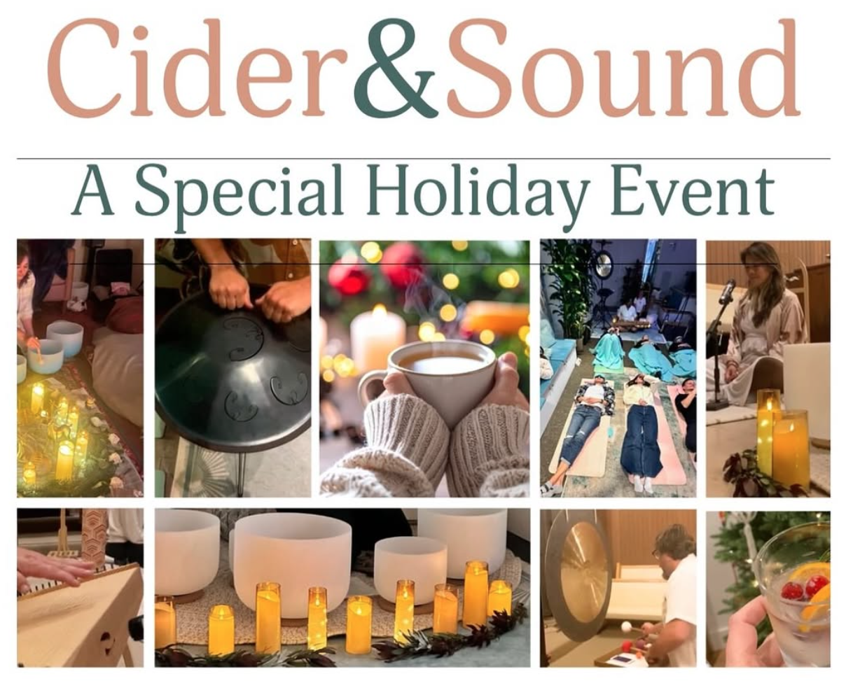 Cider&amp;Sound: A Special Holiday Event