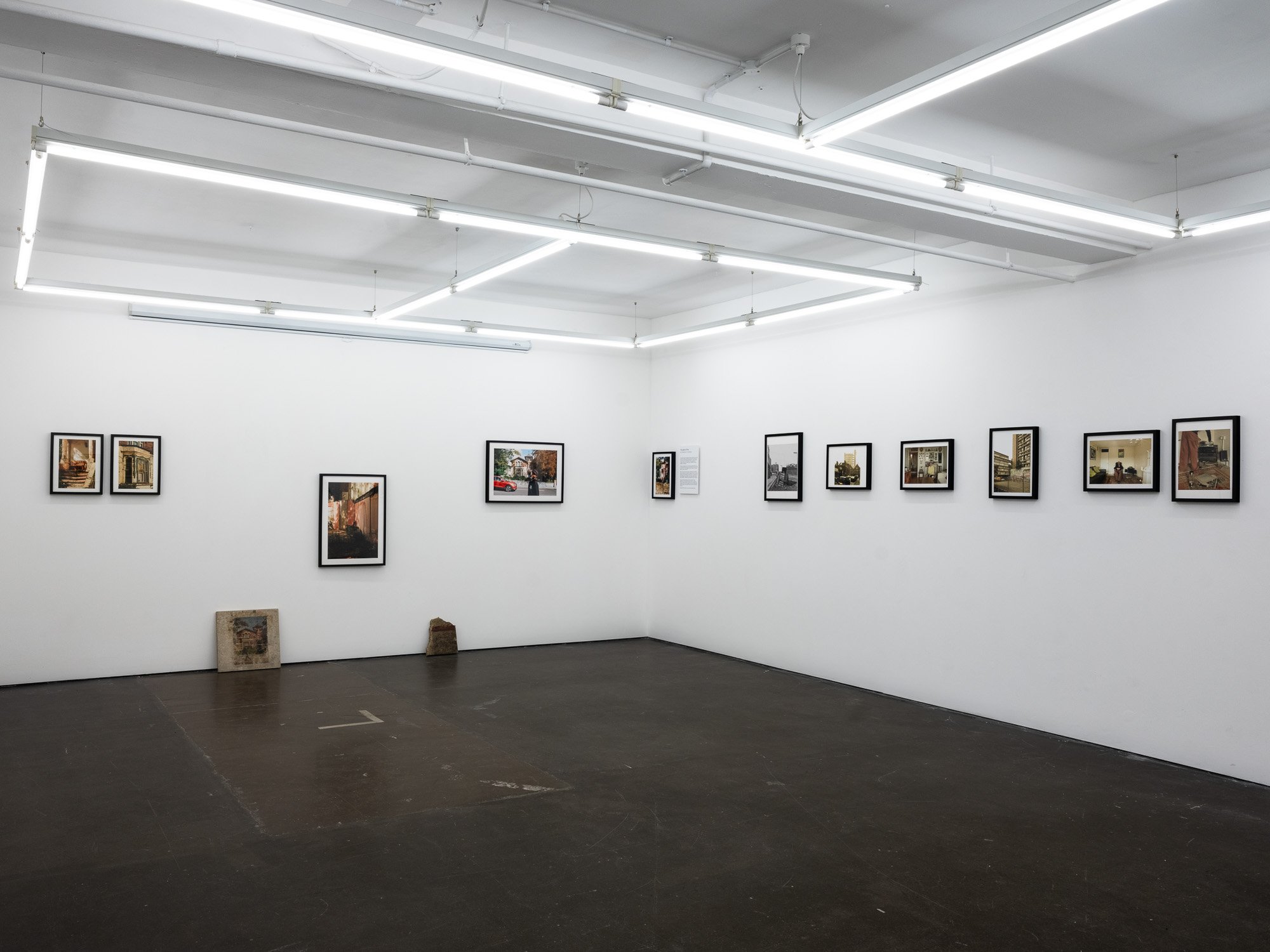 Exhibition installation view at Art Forward Gallery, London