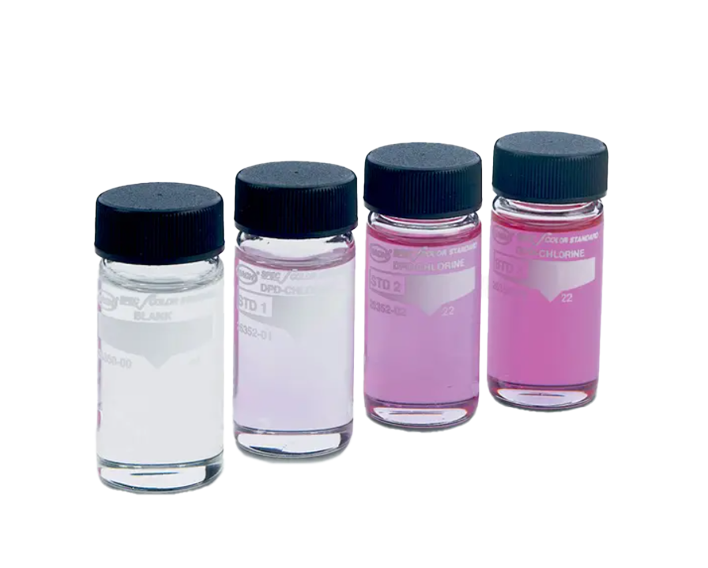 Hach SpecCheck Secondary Gel Standards Set, DPD Chlorine - LR P/N: 2635300