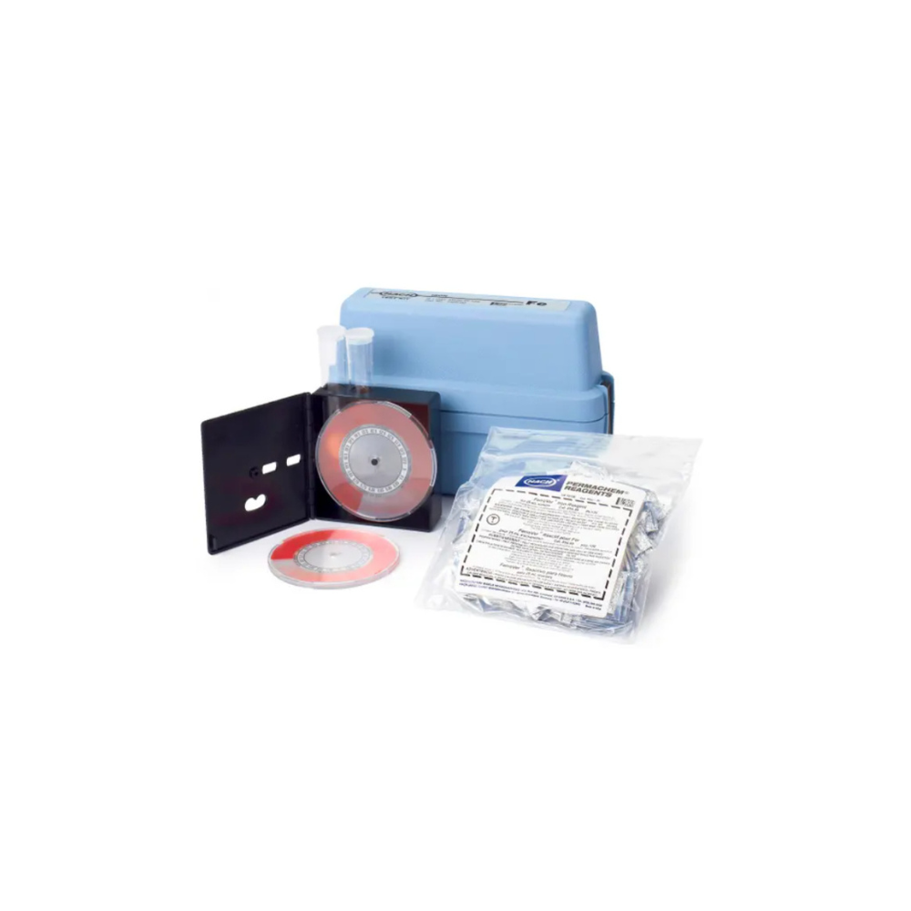 Hach Iron color disc test kit, model IR-18A P/N: 146500
