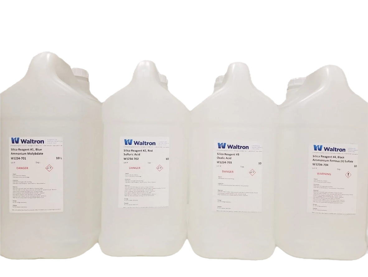 Waltron Reagent Set for Swan COPRA Silica analyzer compatible (P/N: A-85.420.130)