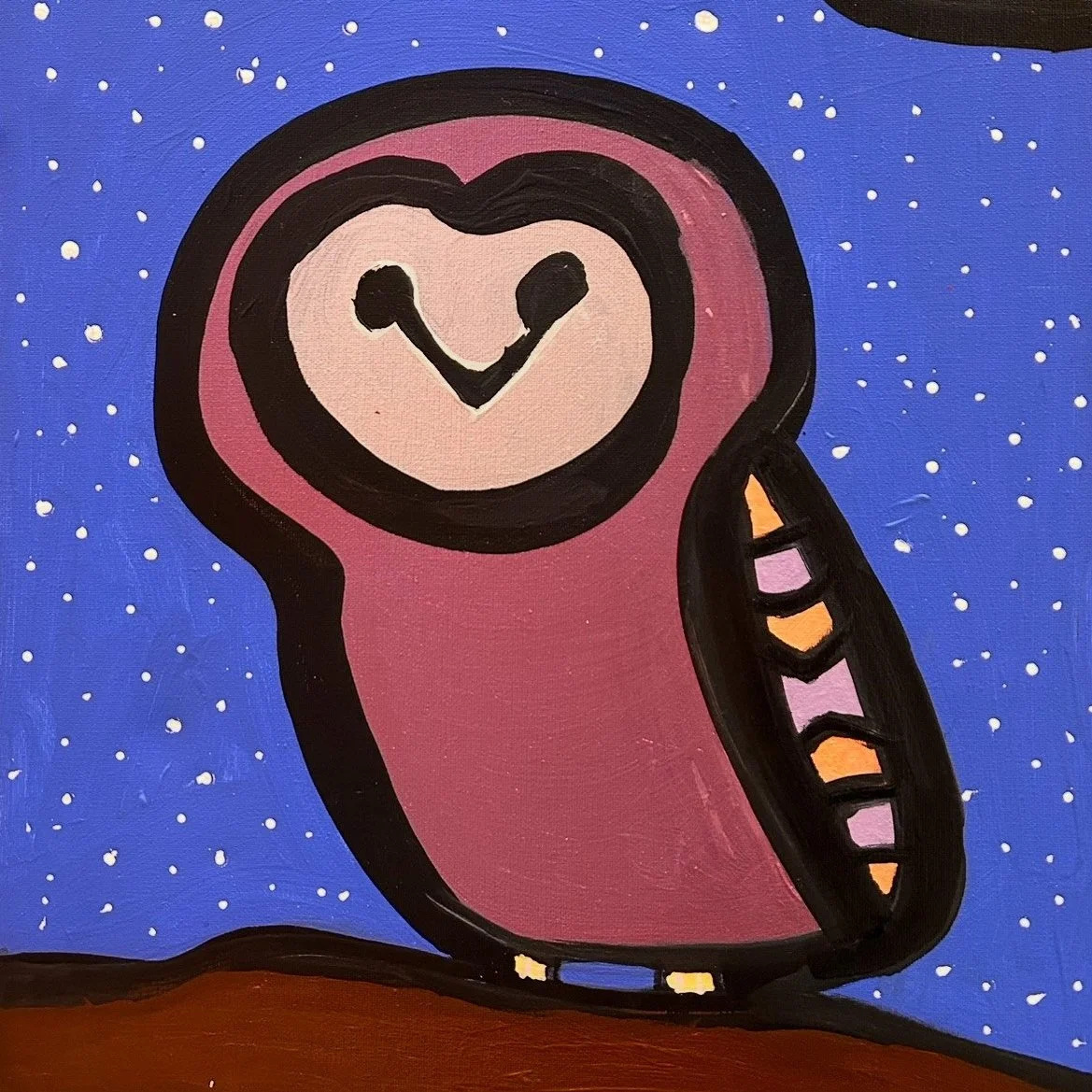 Embracing the Big Canvas: Owl Art